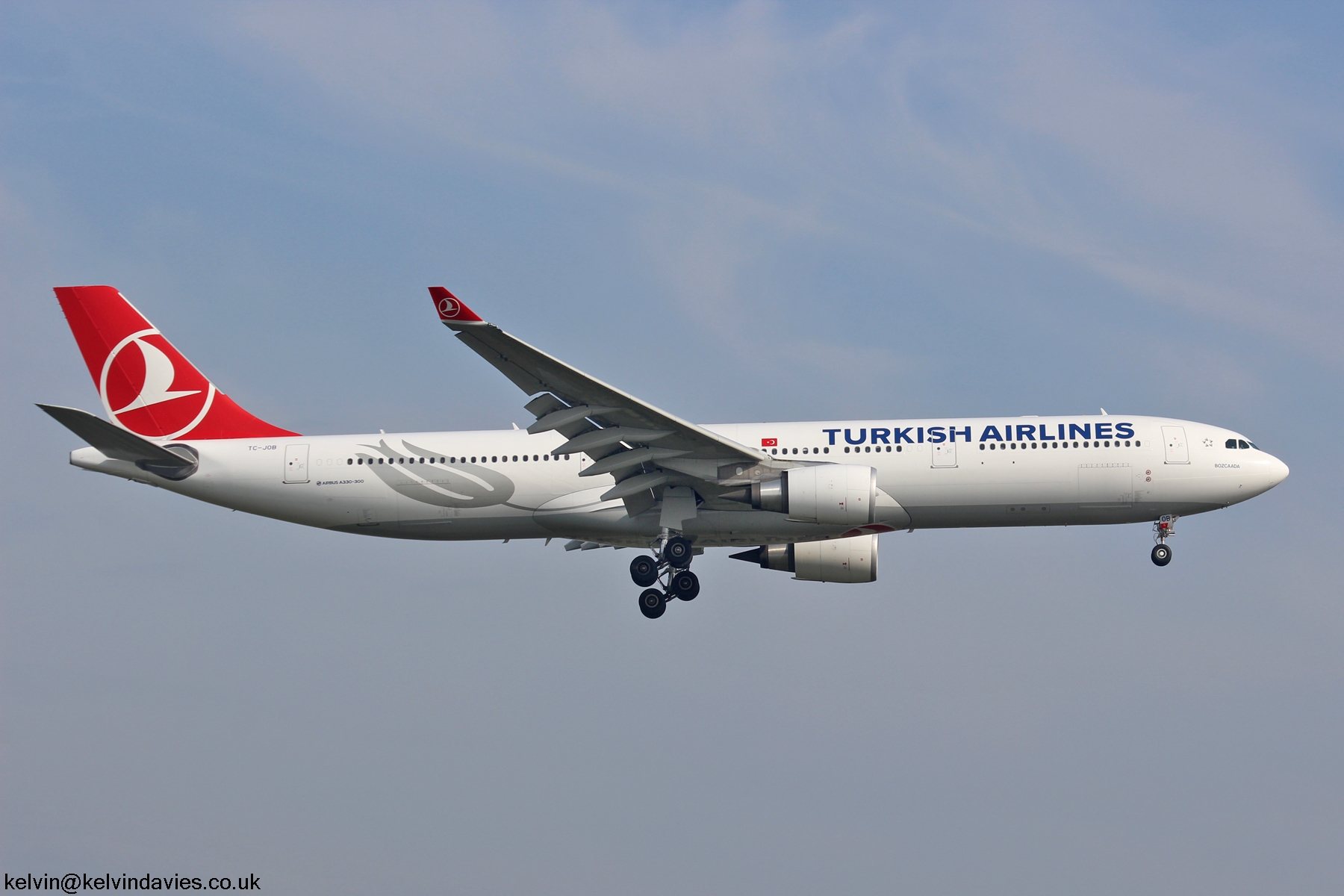 Turkish Airlines A330 TC-JOB