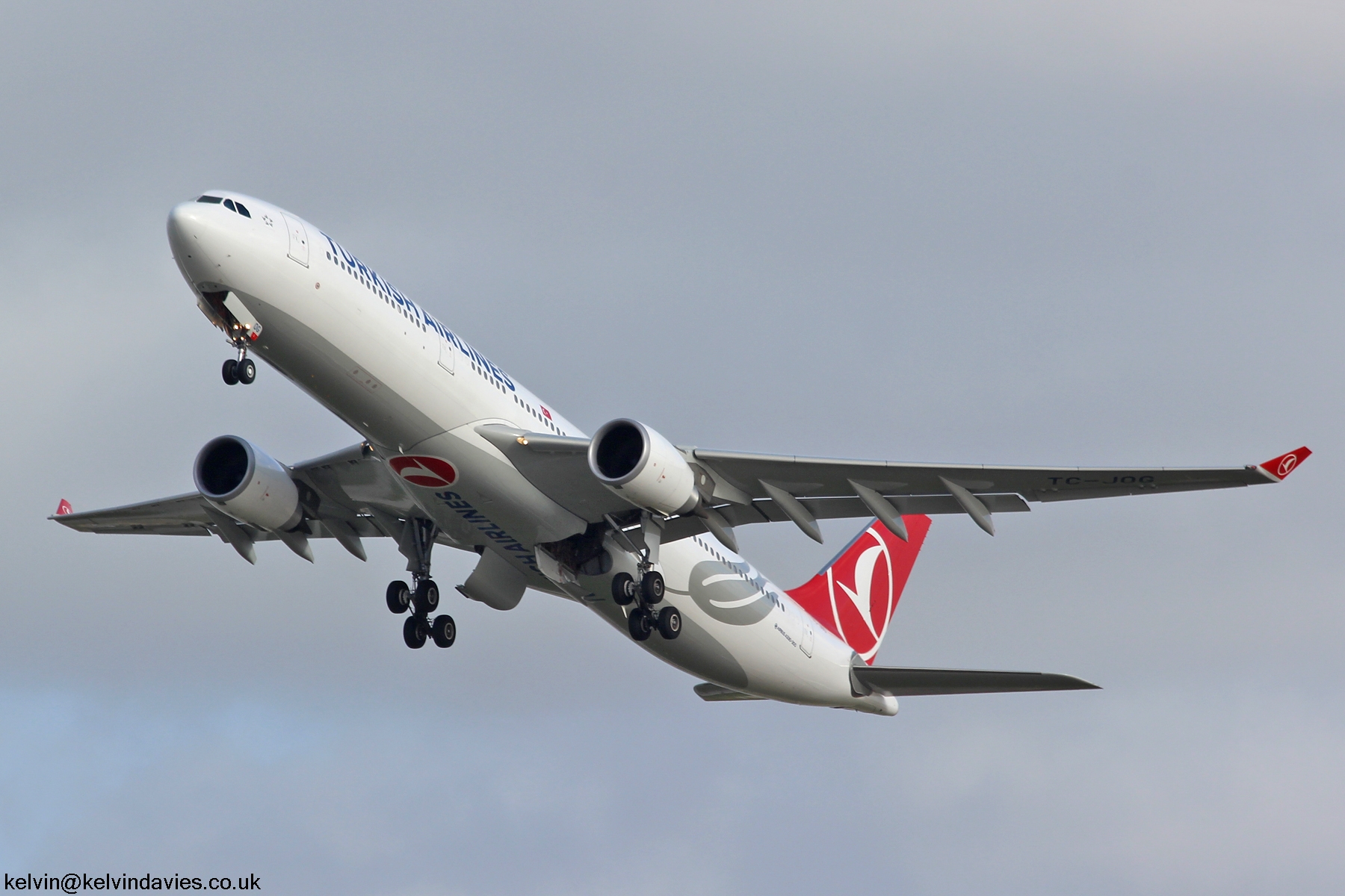 Turkish Airlines A330 TC-JOG