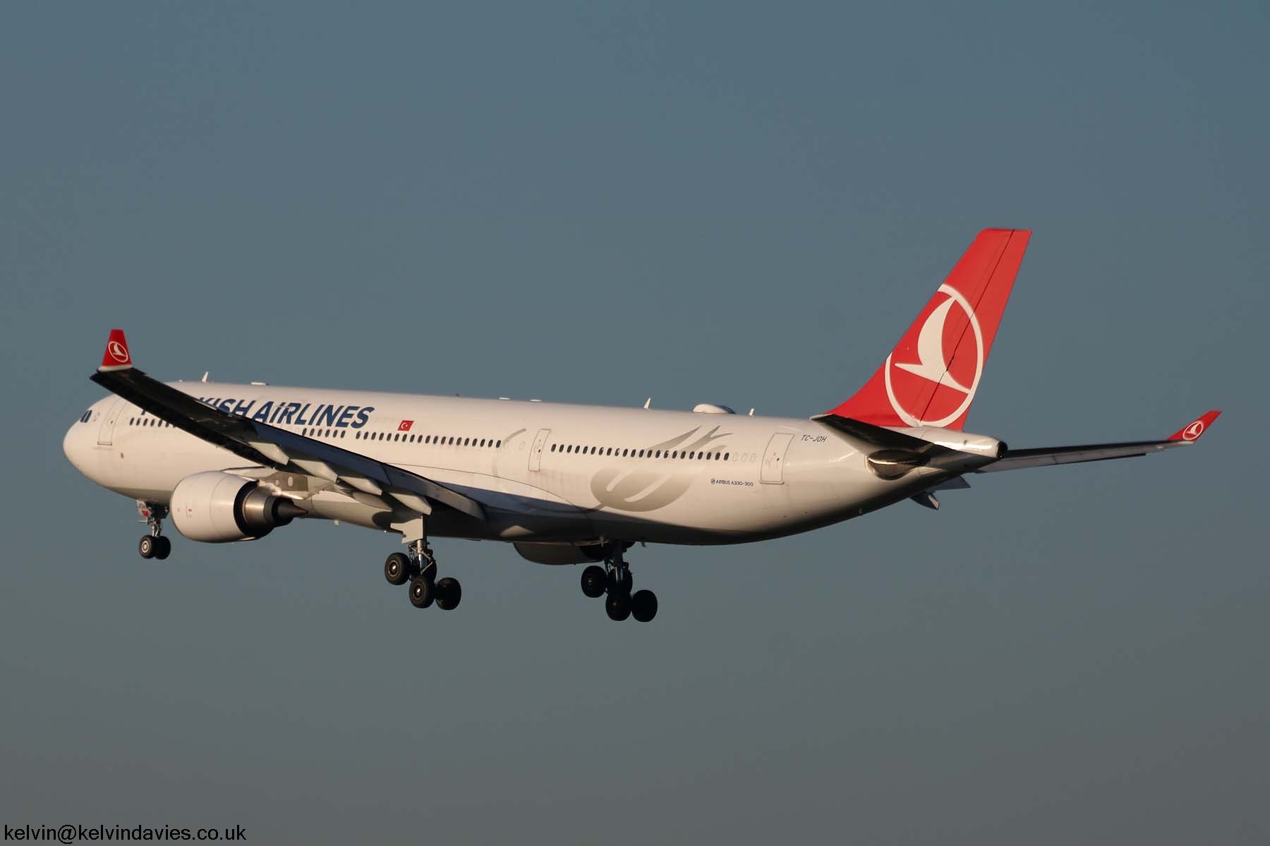 Turkish Airlines A330 TC-JOH