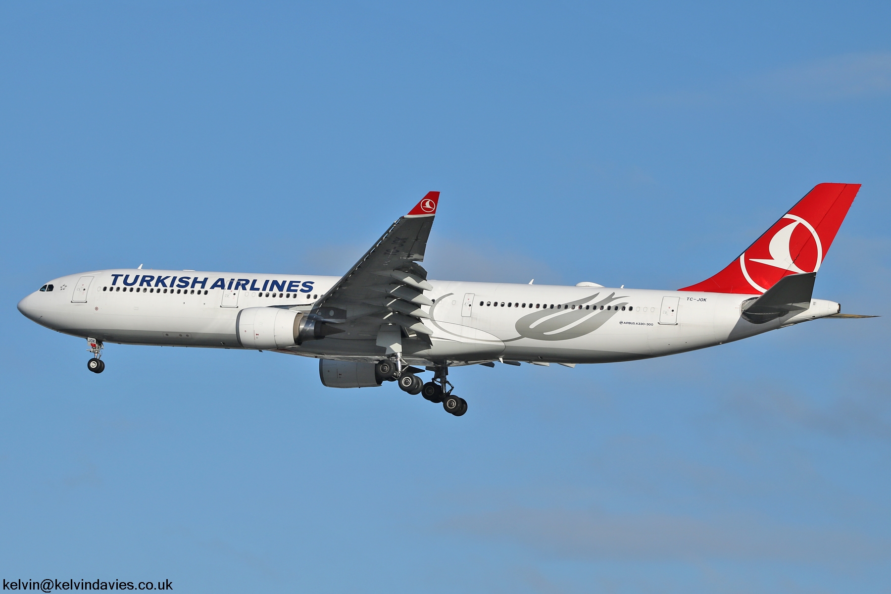 Turkish Airlines A330 TC-JOK