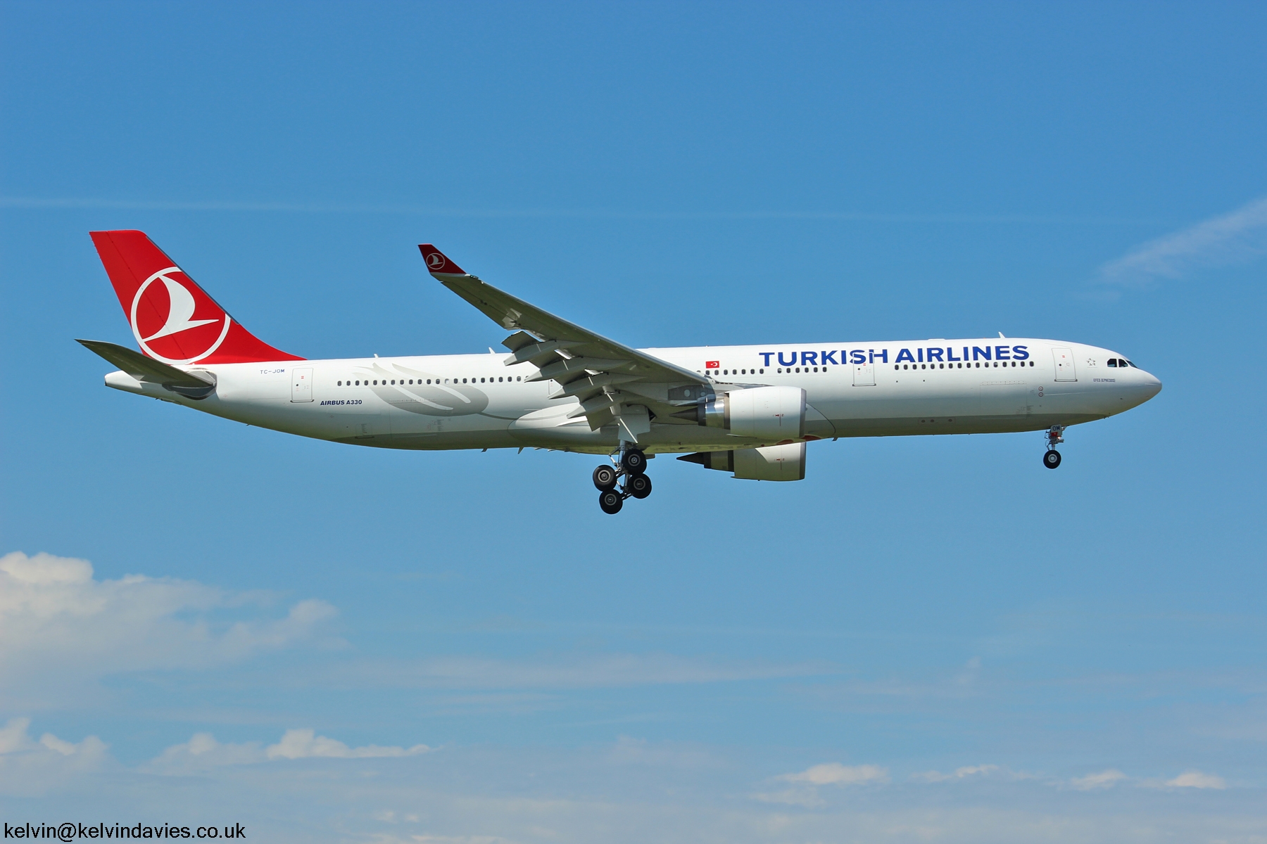 Turkish Airlines A330 TC-JOM