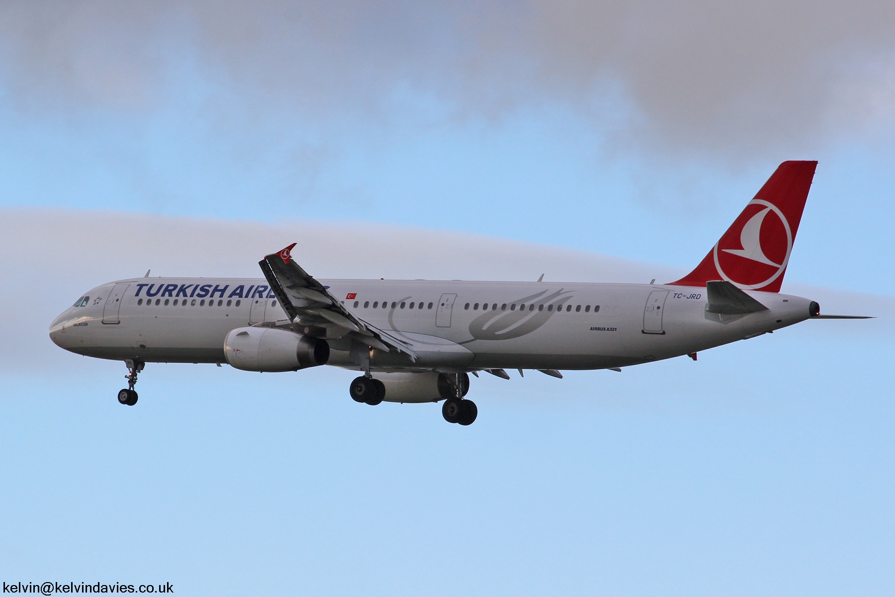 Turkish Airlines A321 TC-JRD