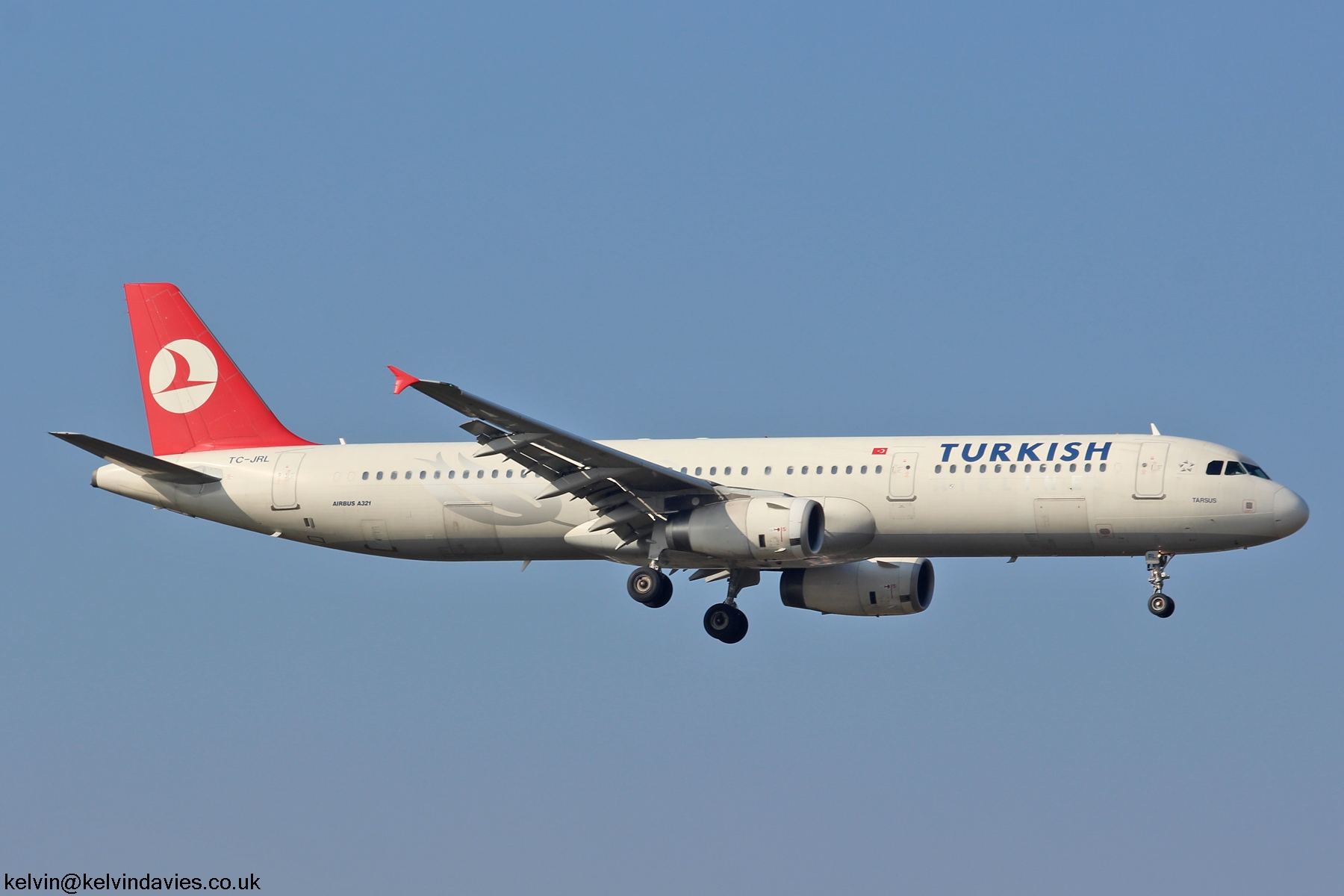 Turkish Airlines A321 TC-JRL