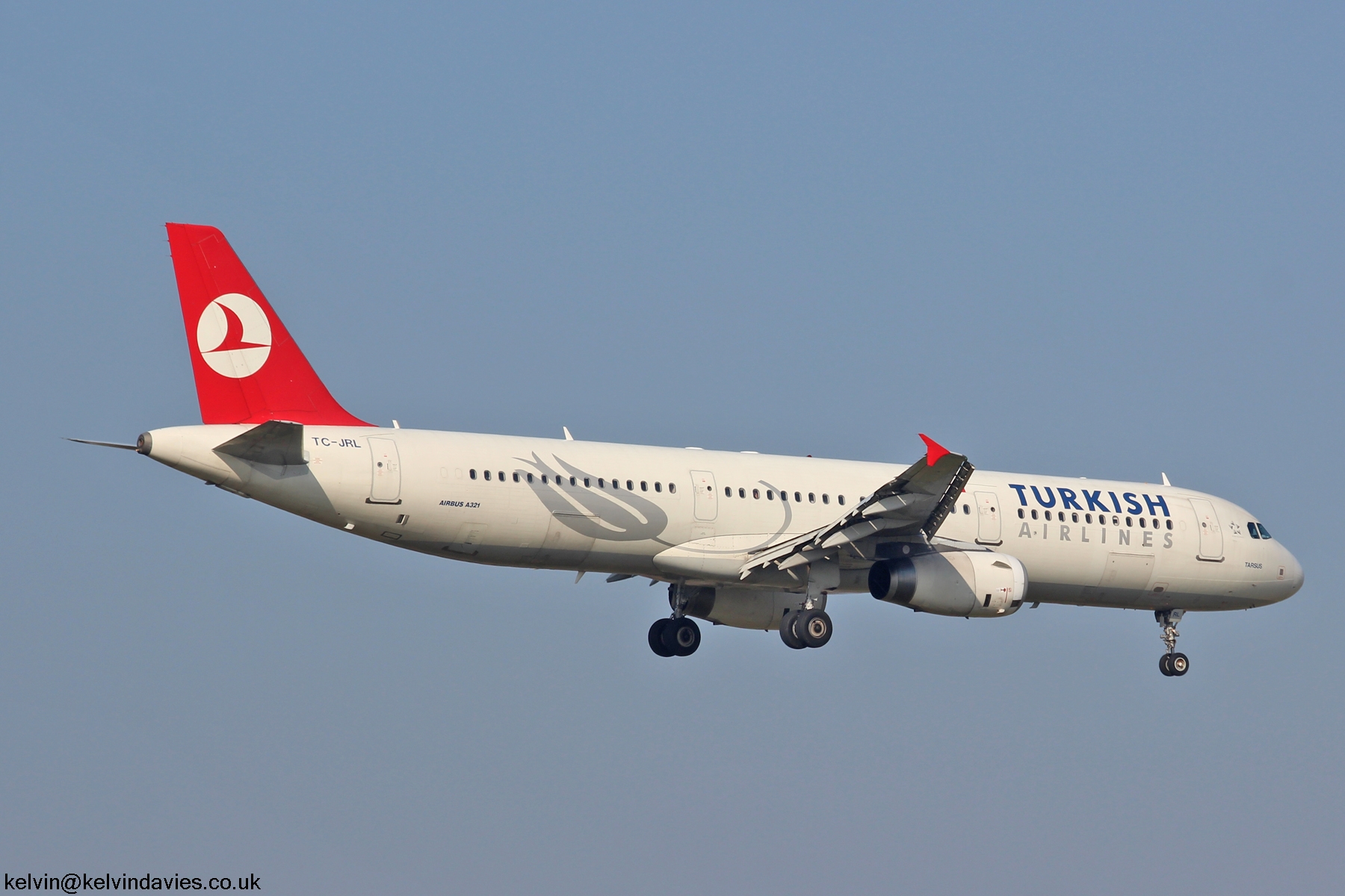 Turkish Airlines A321 TC-JRL