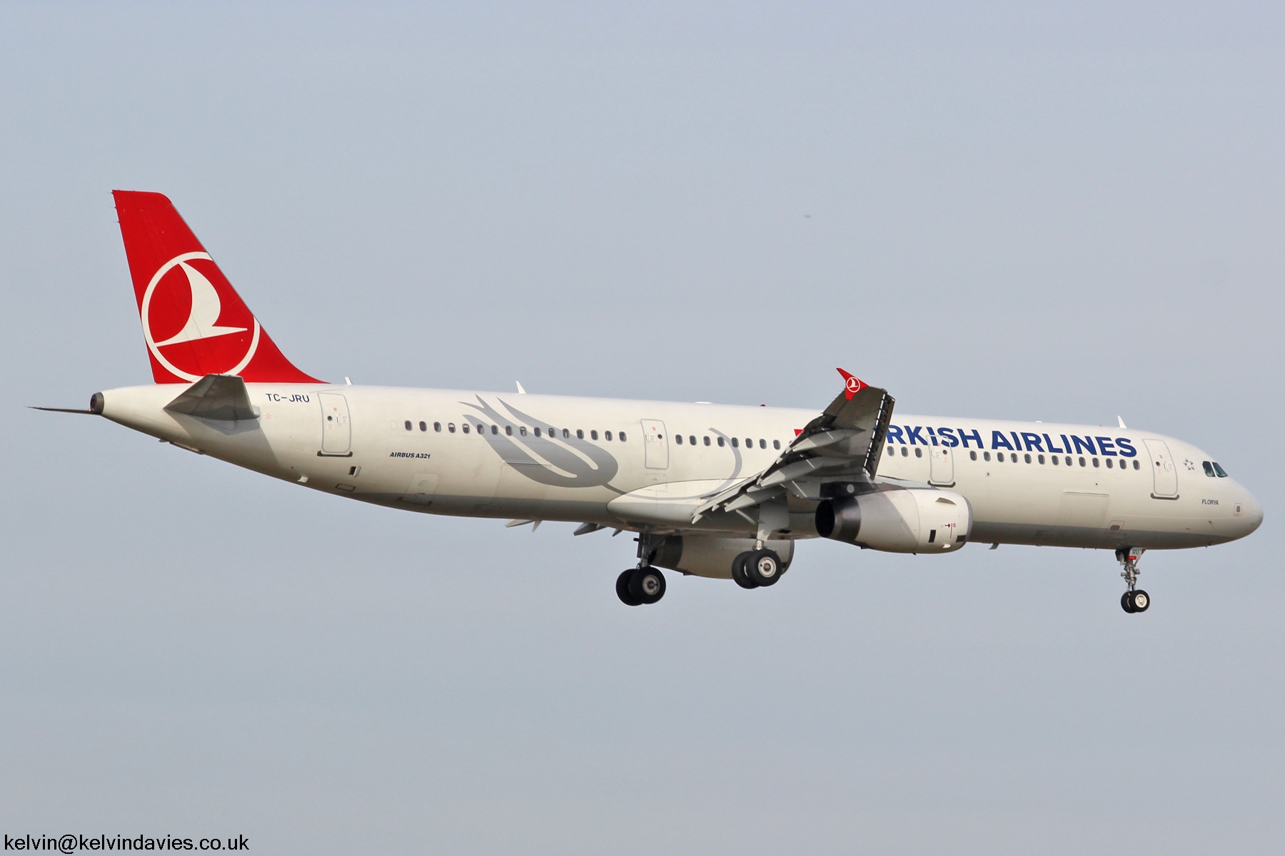 Turkish Airlines A321 TC-JRU