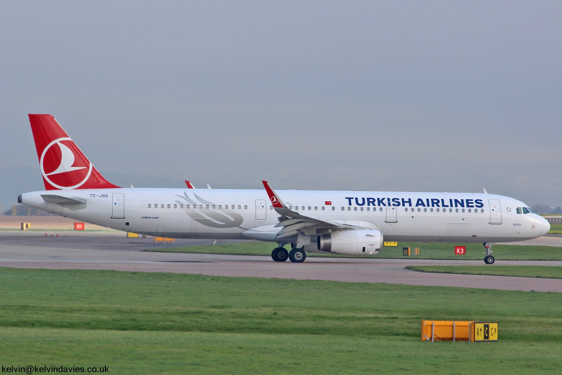Turkish Airlines A321 TC-JSS