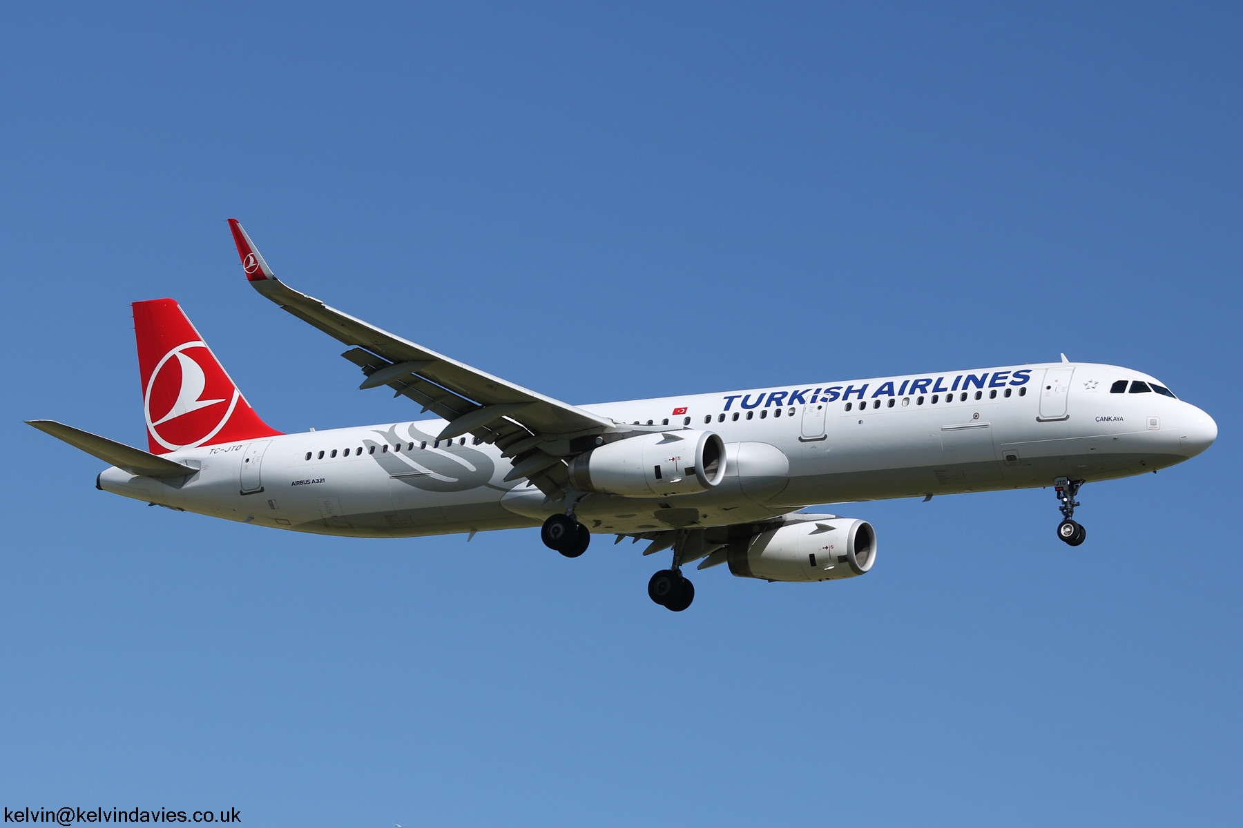 Turkish Airlines A321 TC-JTD