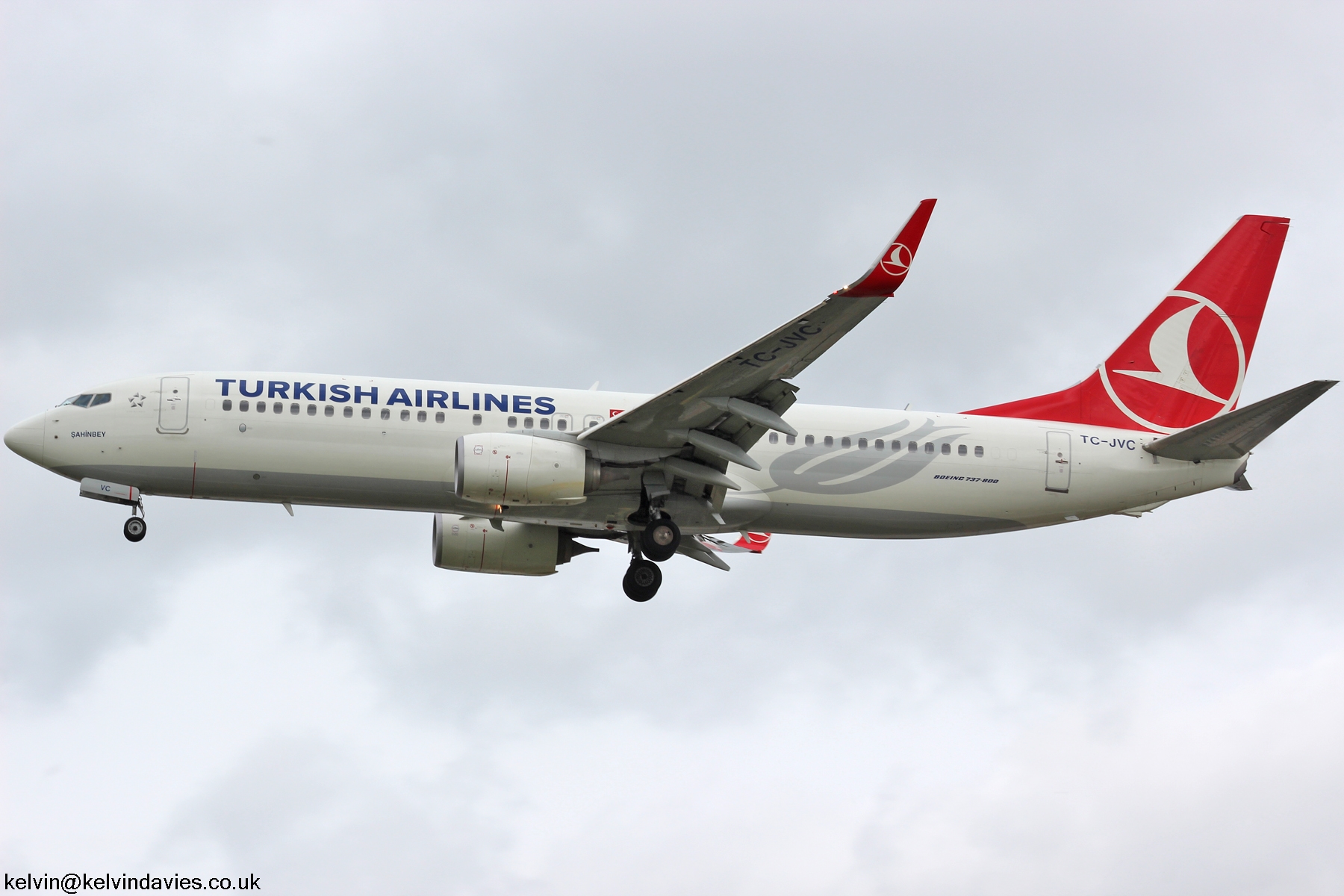 Turkish Airlines 737NG TC-JVC