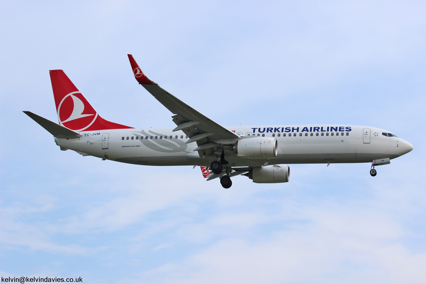 Turkish Airlines 737 TC-JVM