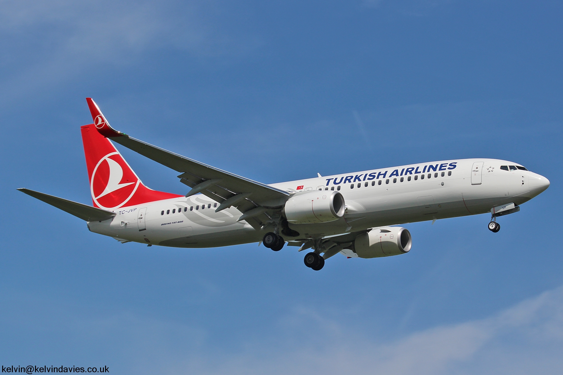Turkish Airlines 737 TC-JVP