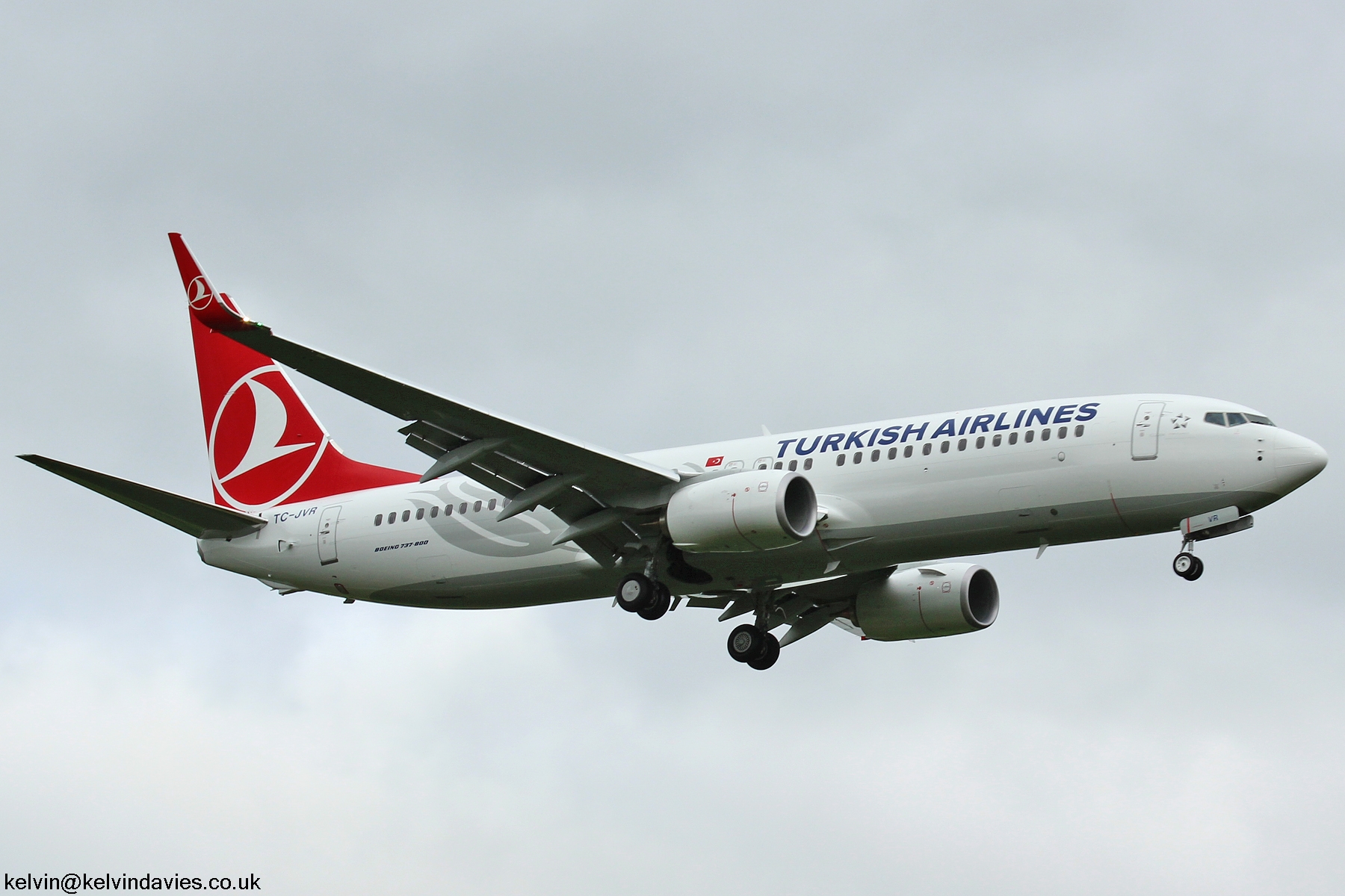 Turkish Airlines 737 TC-JVR