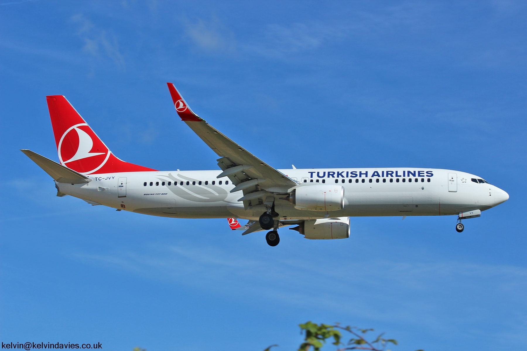 Turkish Airlines 737 TC-JVY