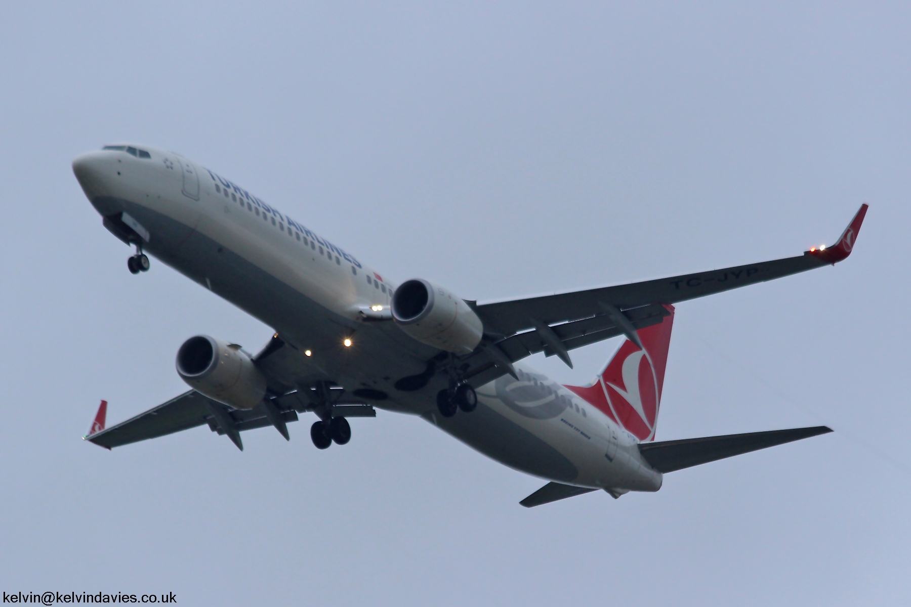 Turkish Airlines 737NG TC-JYP