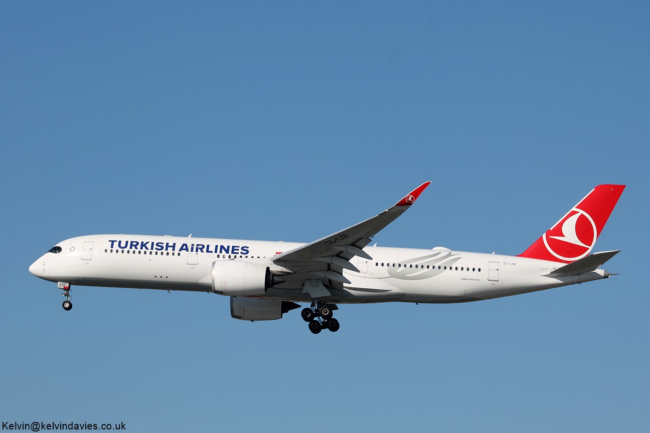 Turkish Airlines A350 TC-LGF