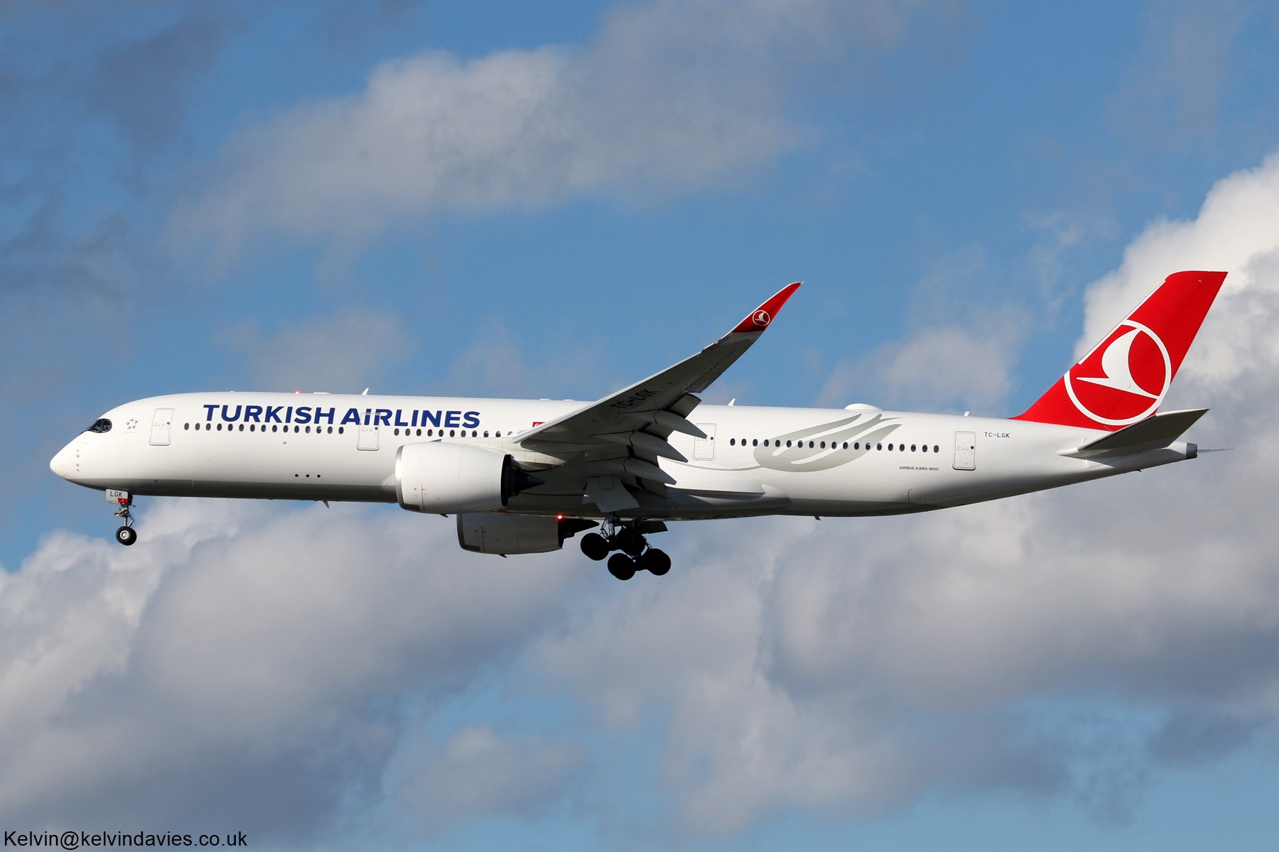 Turkish Airlines A350 TC-LGK
