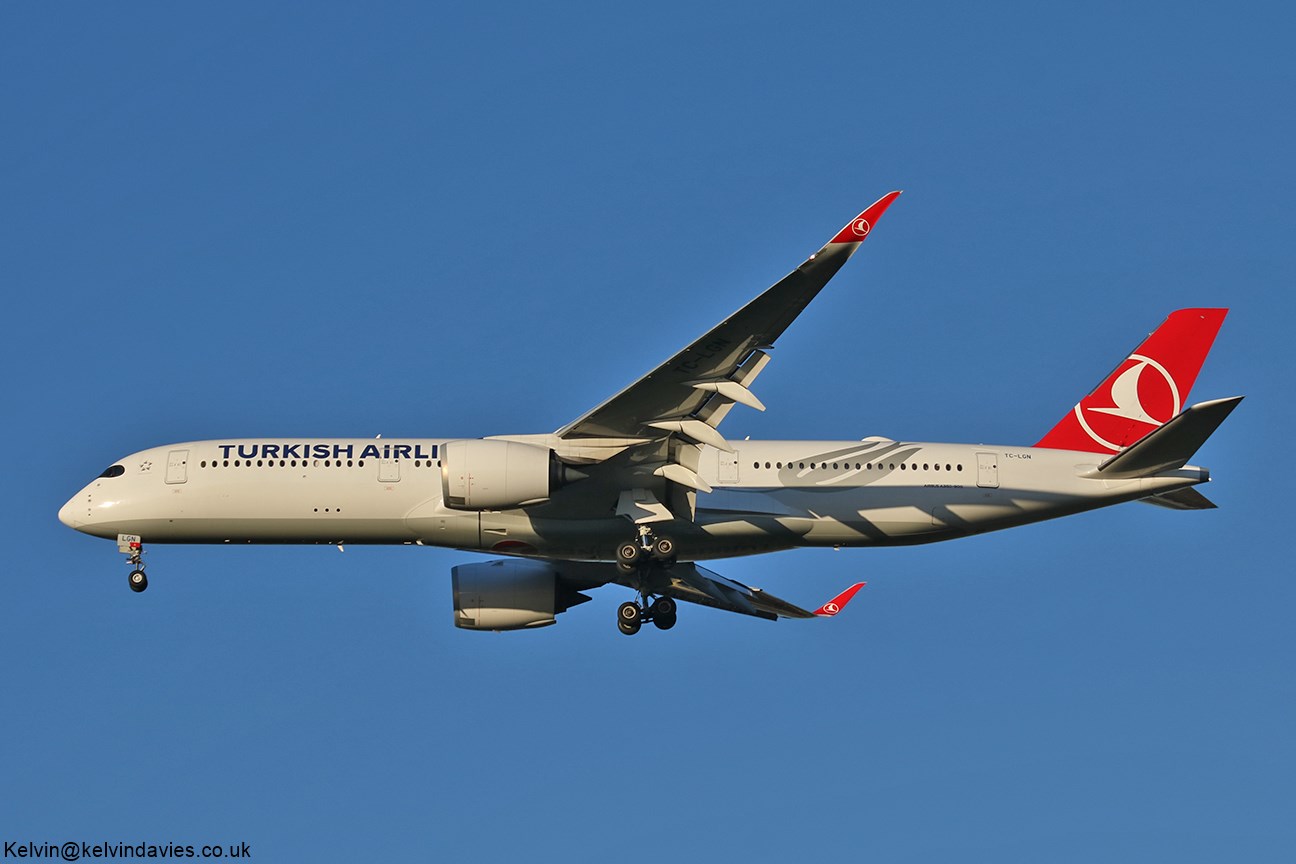 Turkish Airlines A350 TC-LGN