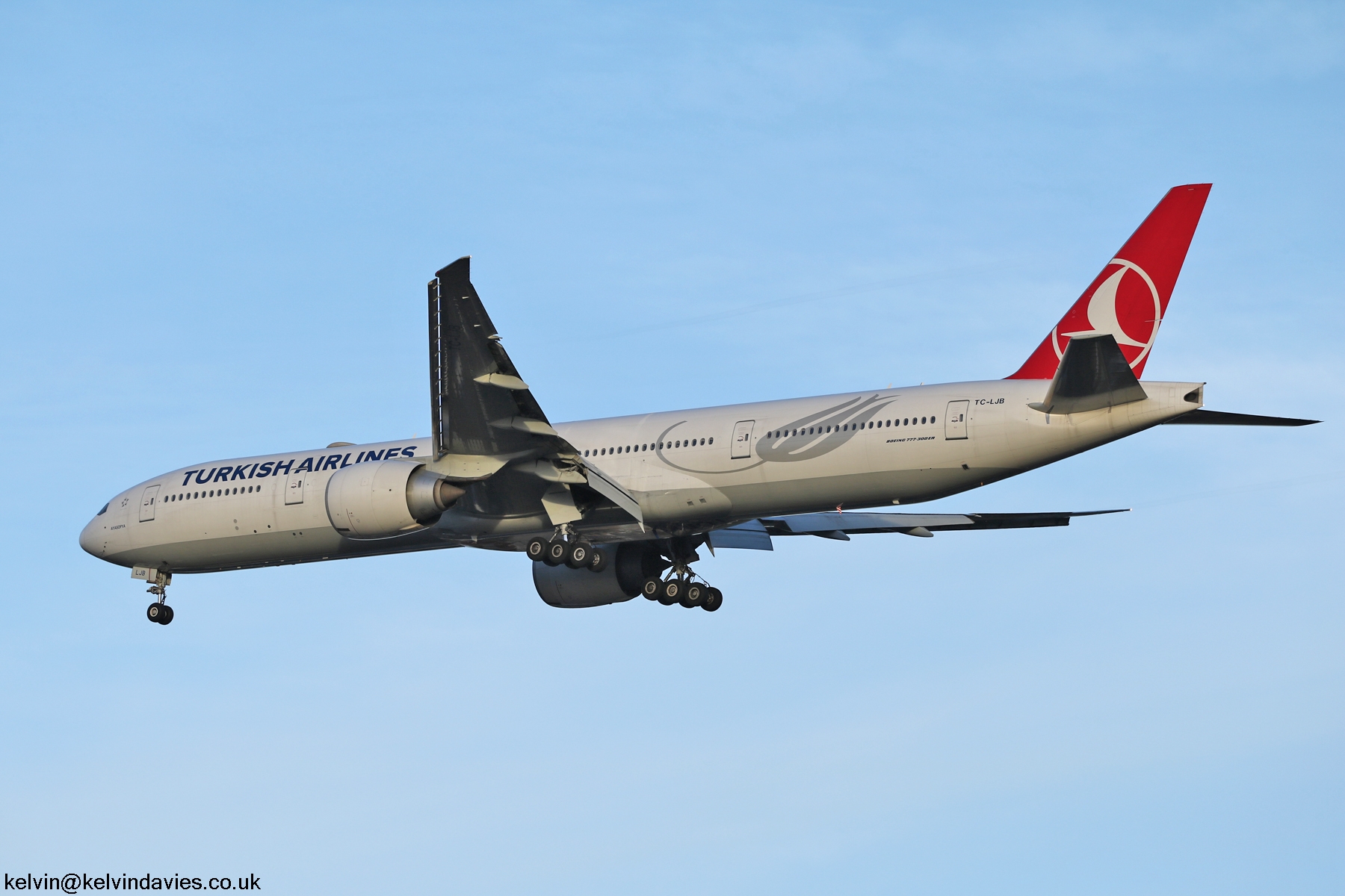 Turkish Airlines 777 TC-LJB