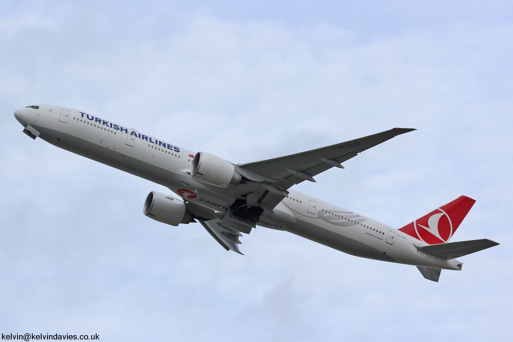 Turkish Airlines 777 TC-LJC