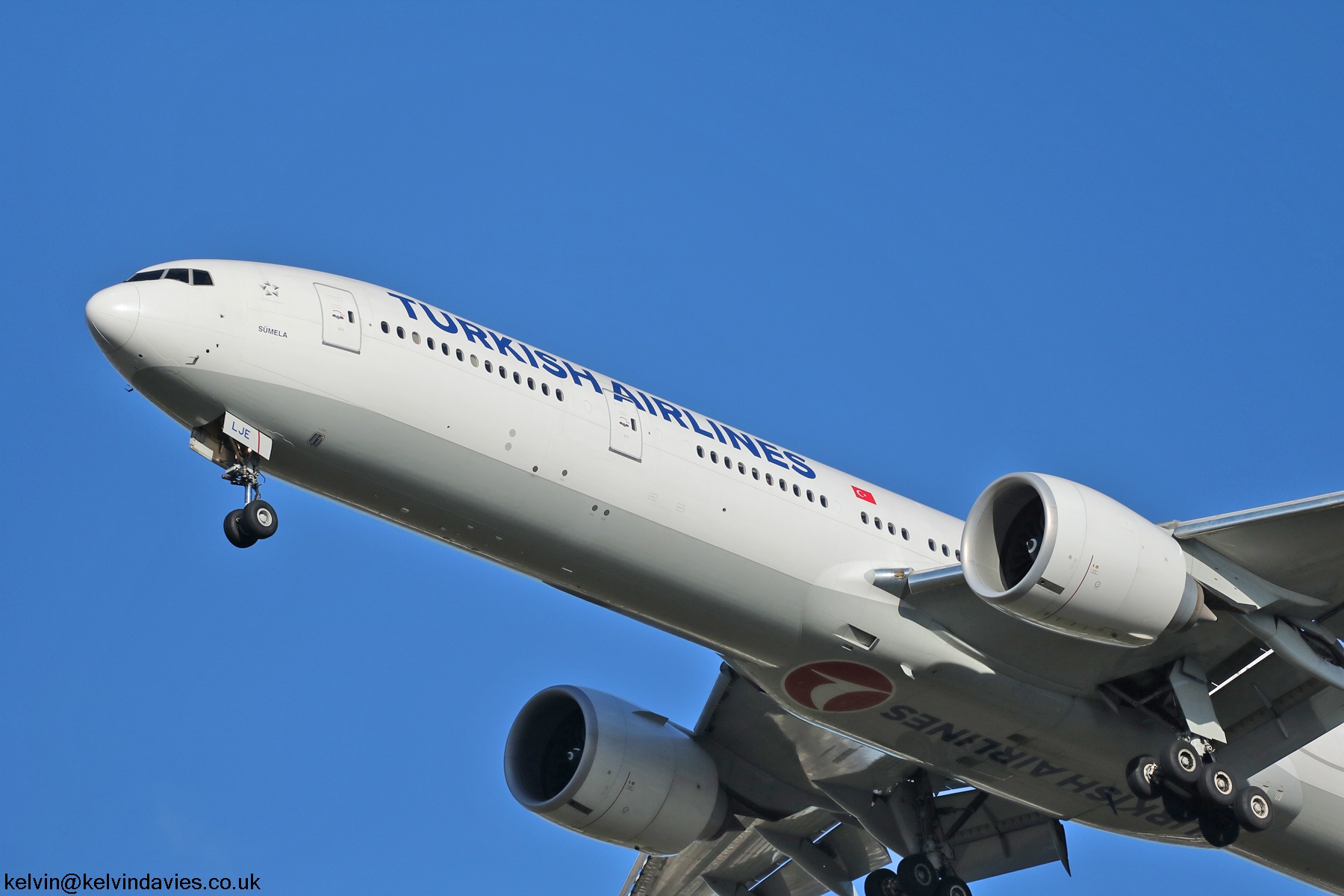 Turkish Airlines 777 TC-LJE