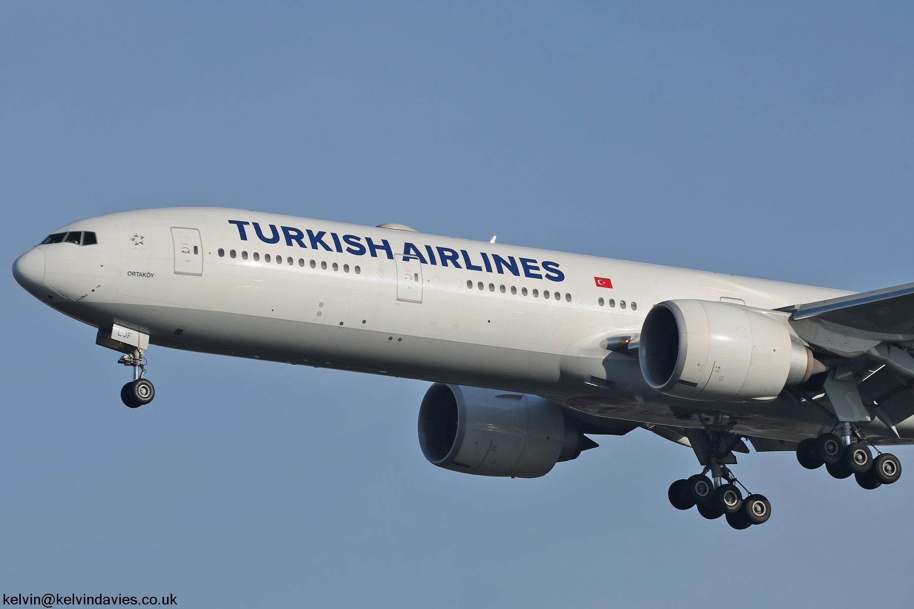 Turkish Airlines 777 TC-LJF