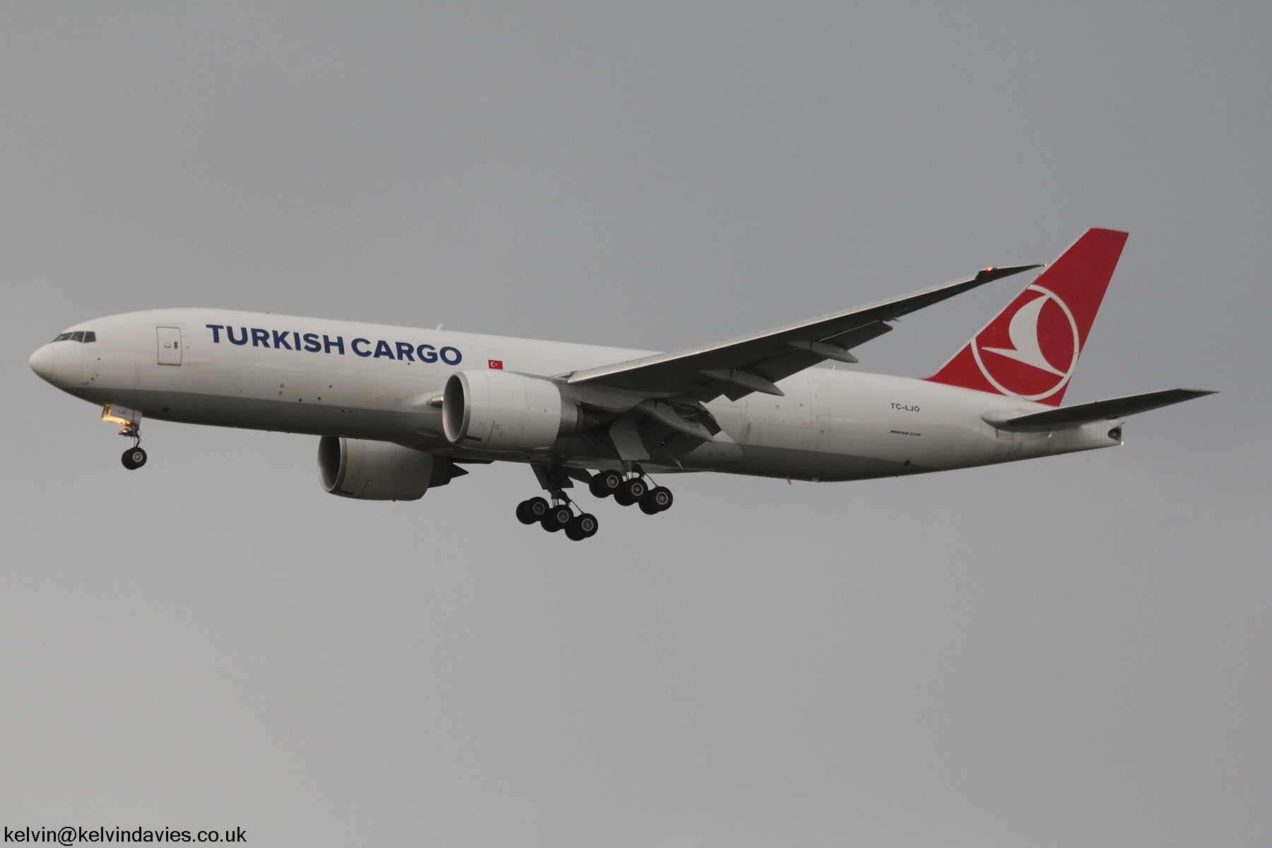Turkish Airlines 777-F TC-LJO