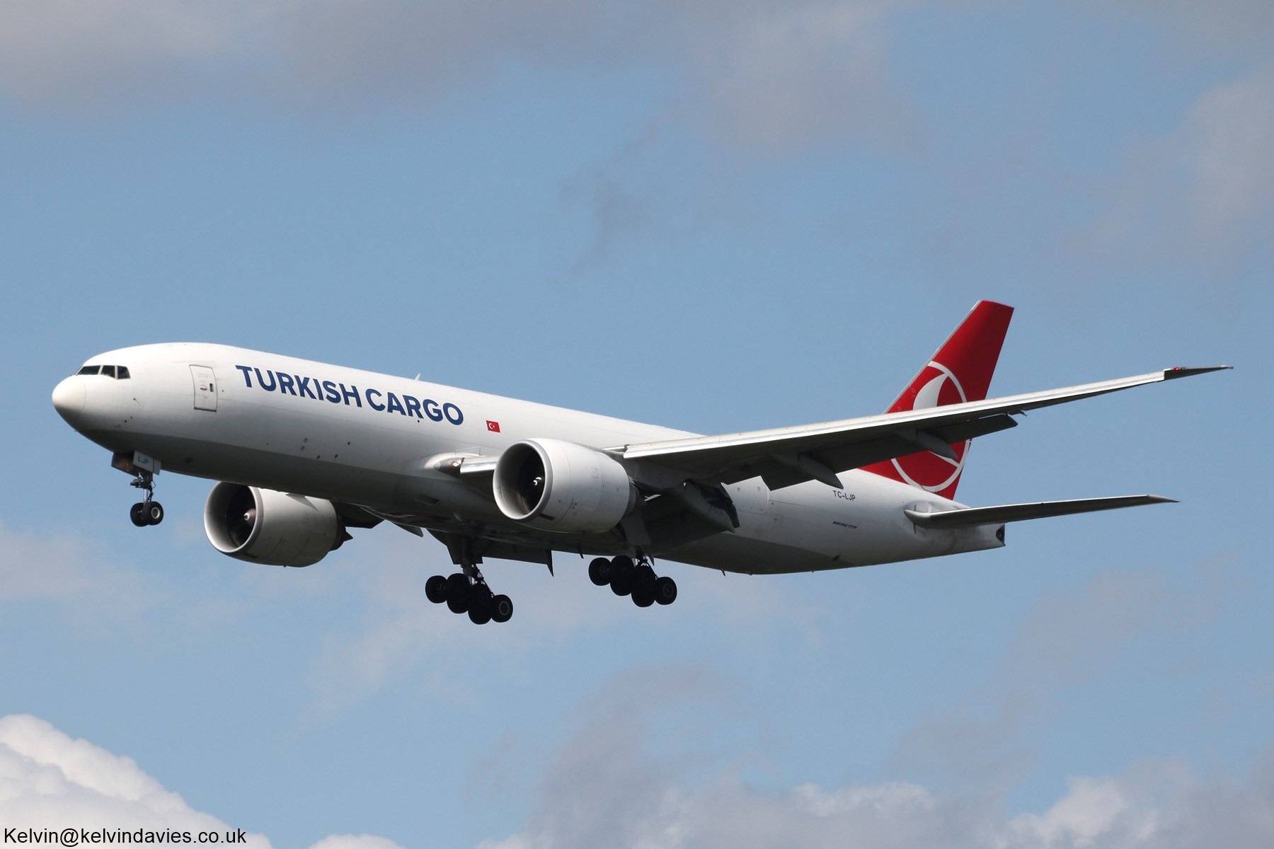 Turkish Airlines Cargo 777 TC-LJP