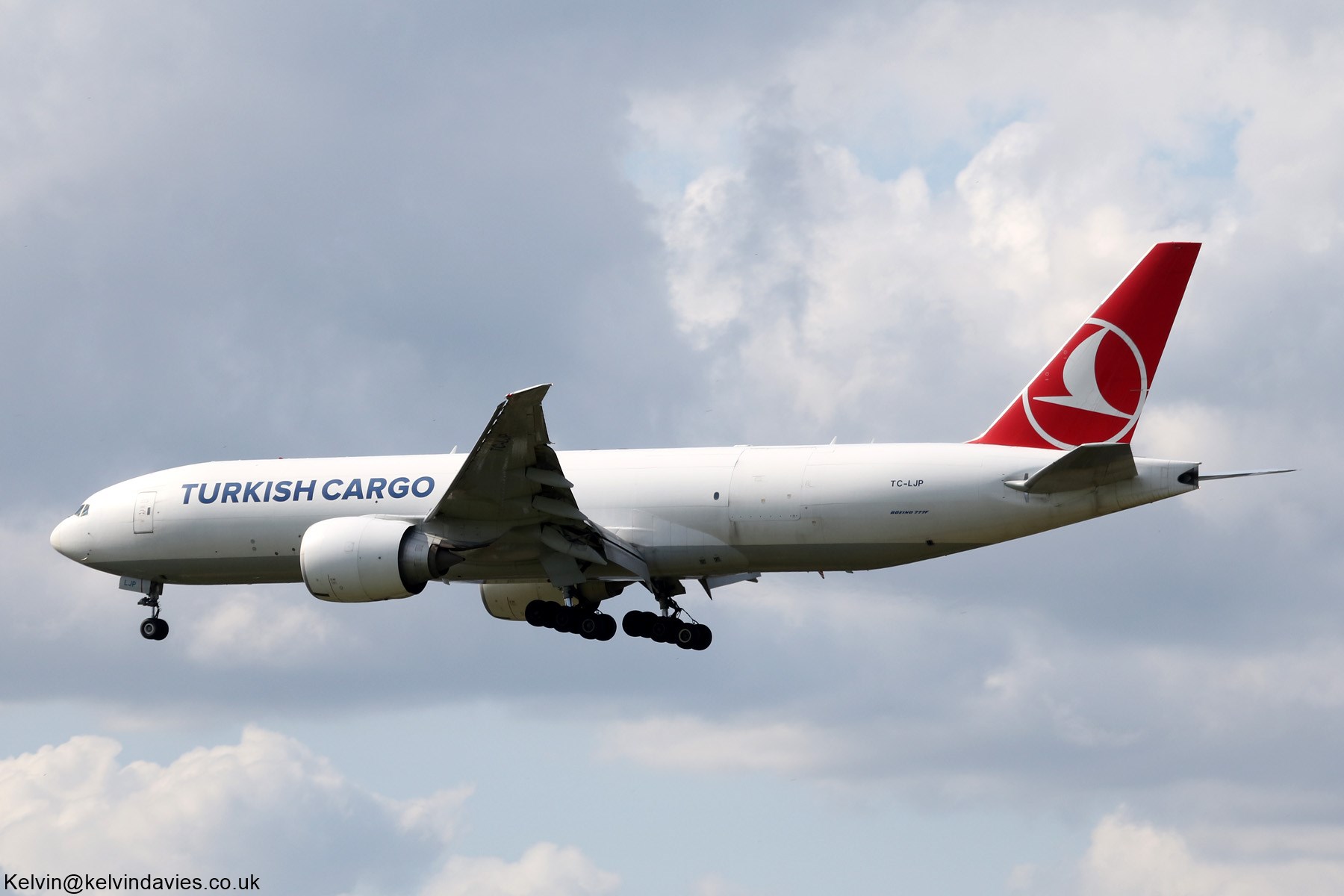 Turkish Airlines Cargo 777 TC-LJP