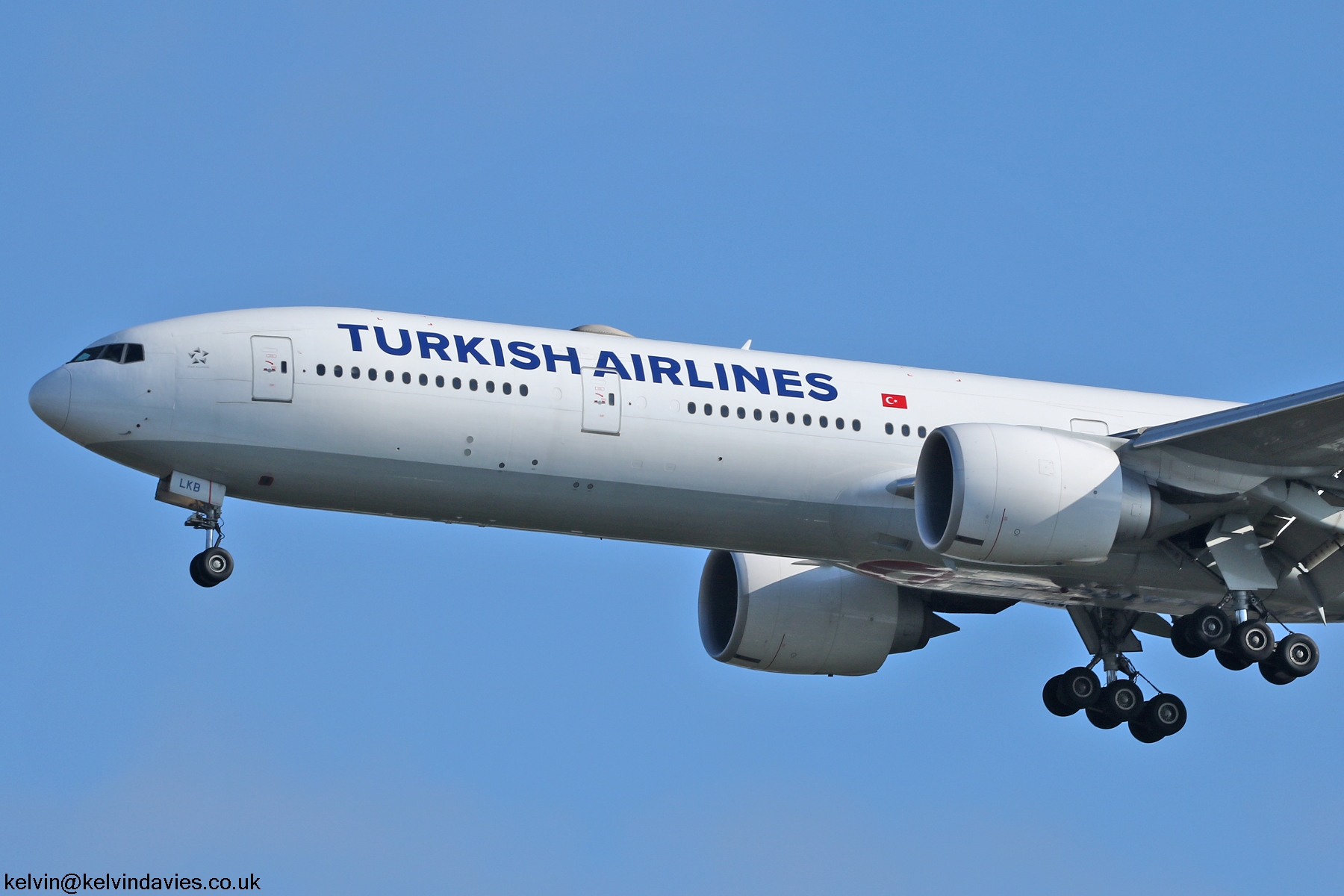 Turkish Airlines 777 TC-LKB