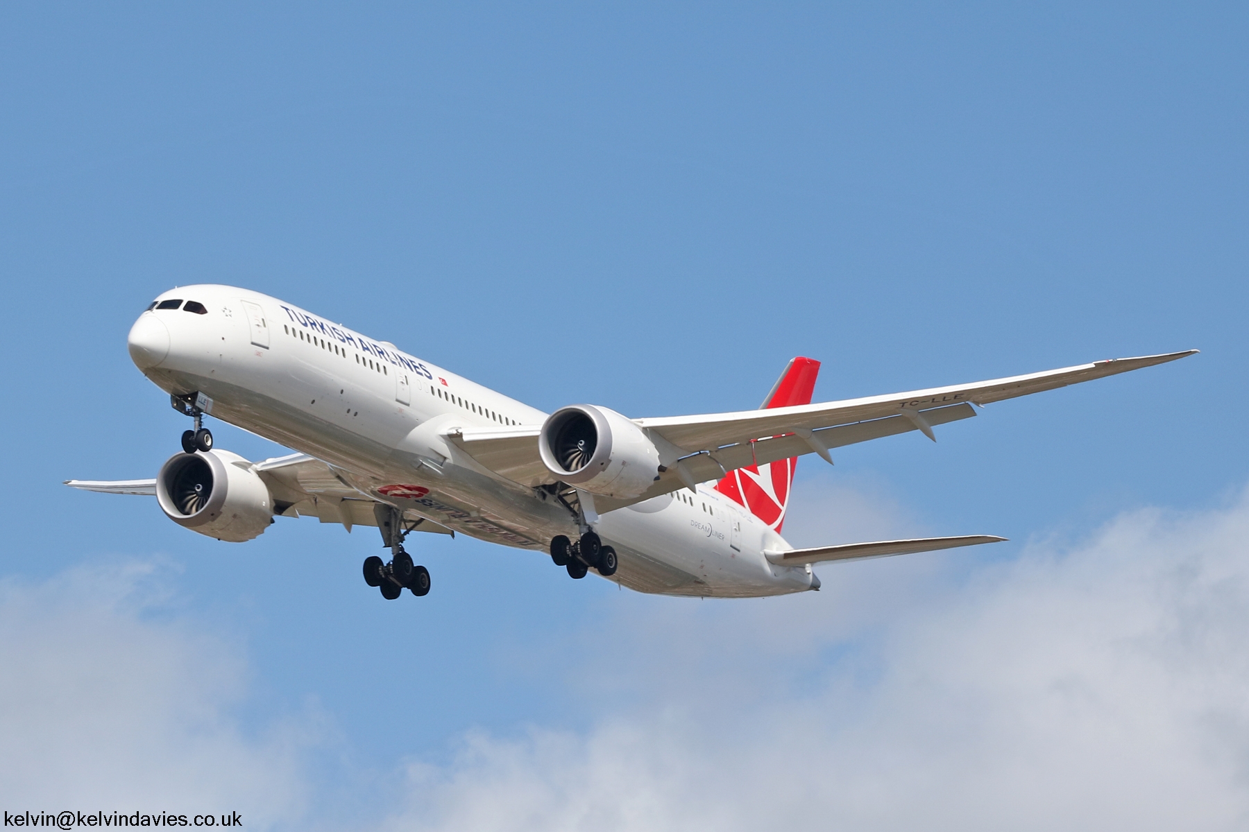 Turkish Airlines 787 TC-LLE