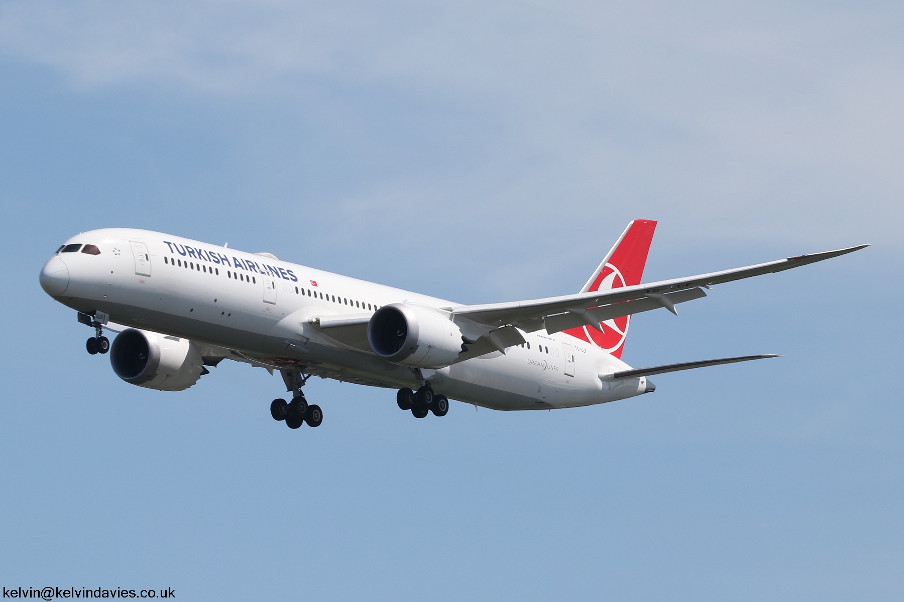 Turkish Airlines 787 TC-LLF