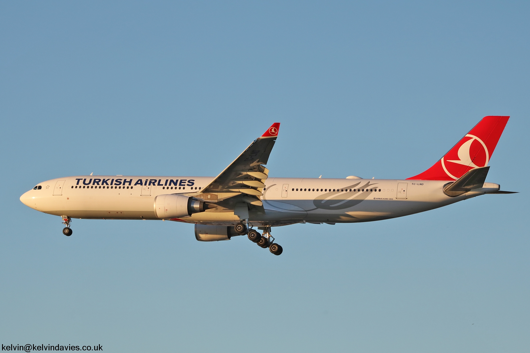 Turkish Airlines A330 TC-LND