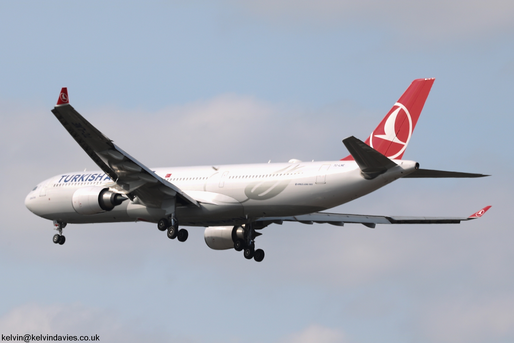 Turkish Airlines A333 TC-LNE