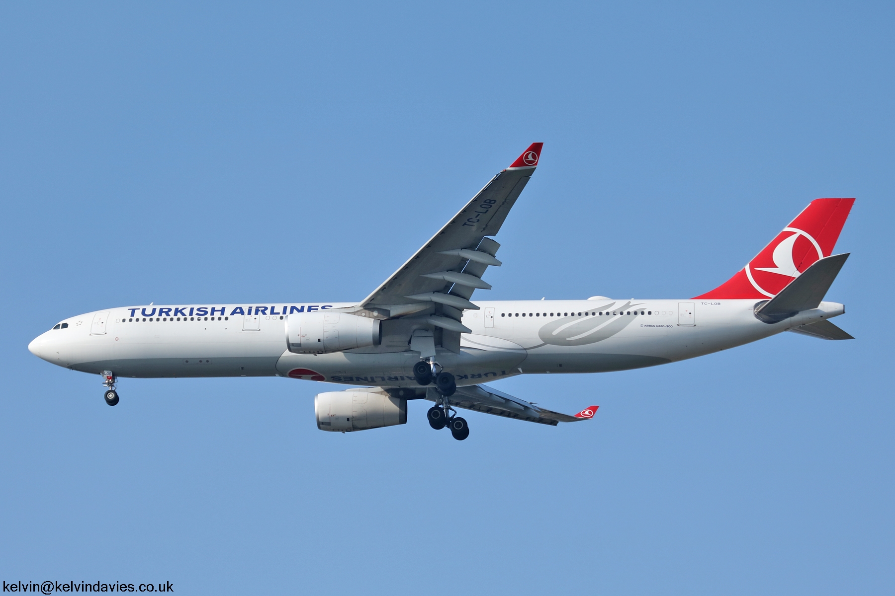 Turkish Airlines A330 TC-LOB