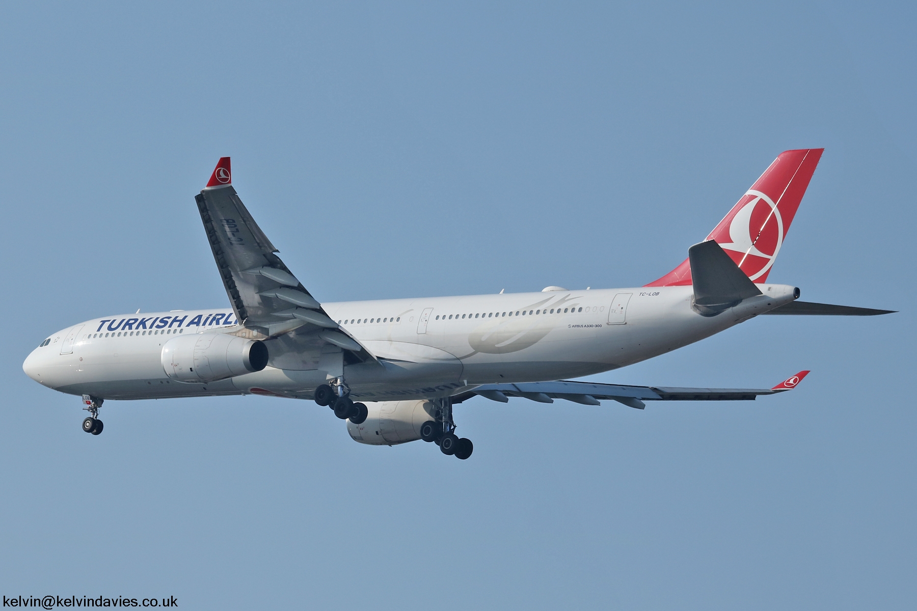 Turkish Airlines A330 TC-LOB