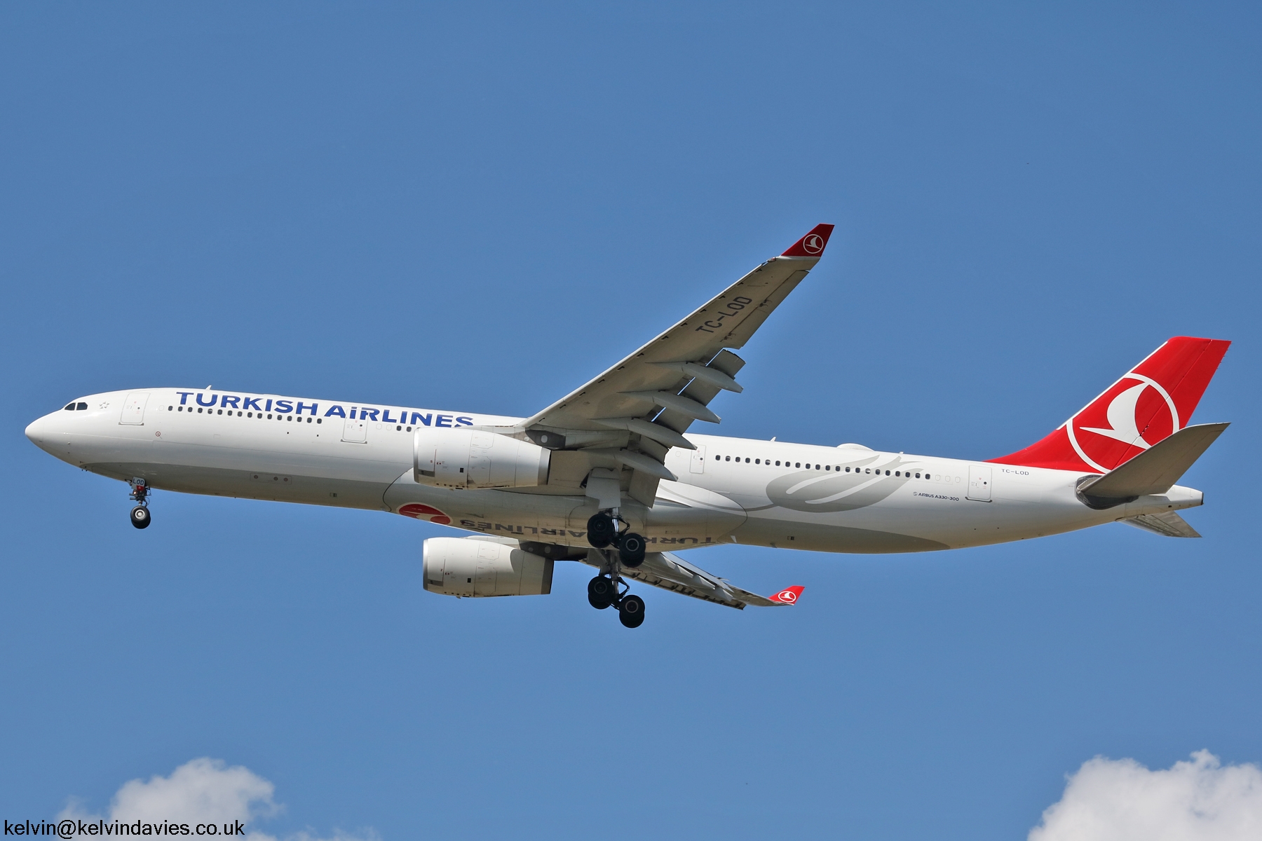 Turkish Airlines A330 TC-LOD