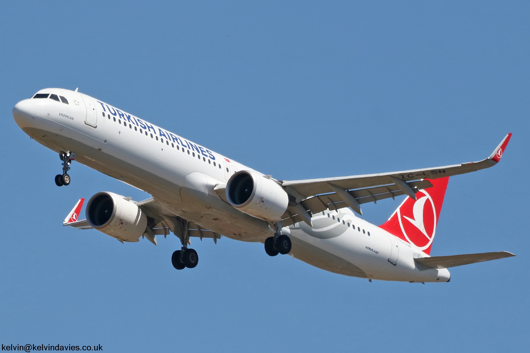 Turkish Airlines A321 NEO TC-LSN
