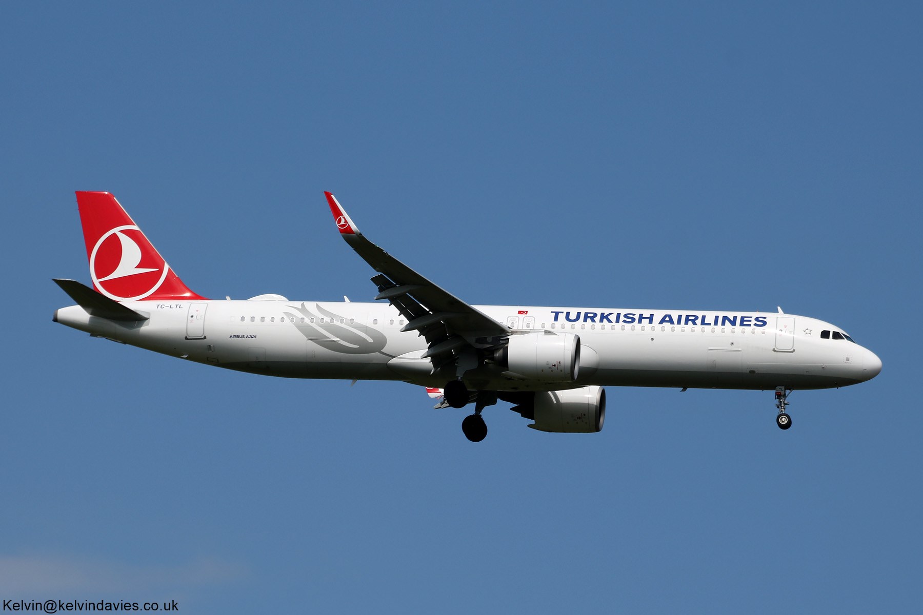 Turkish Airlines A321 TC-LTL