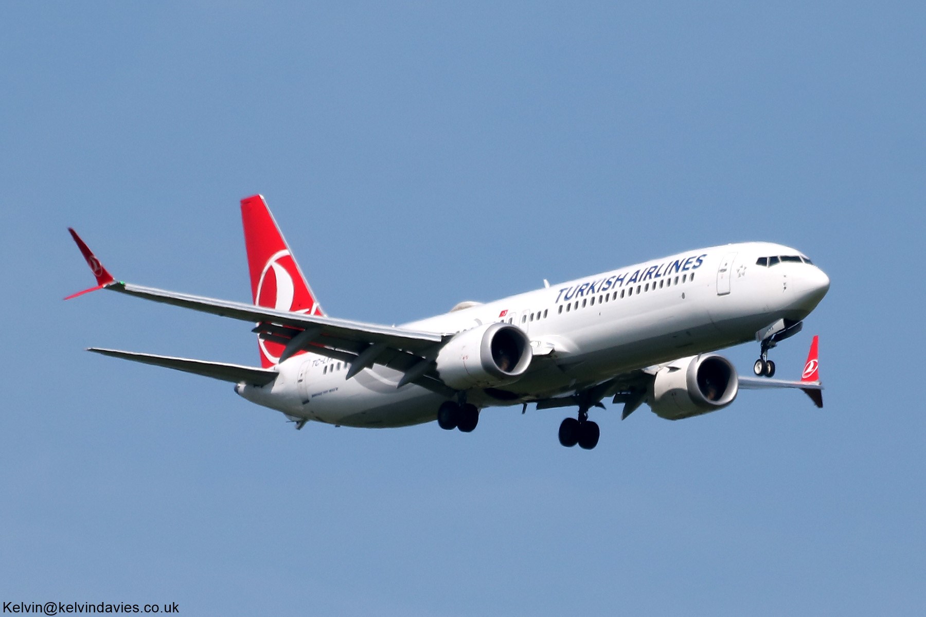 Turkish Airlines 737MAX TC-LYA