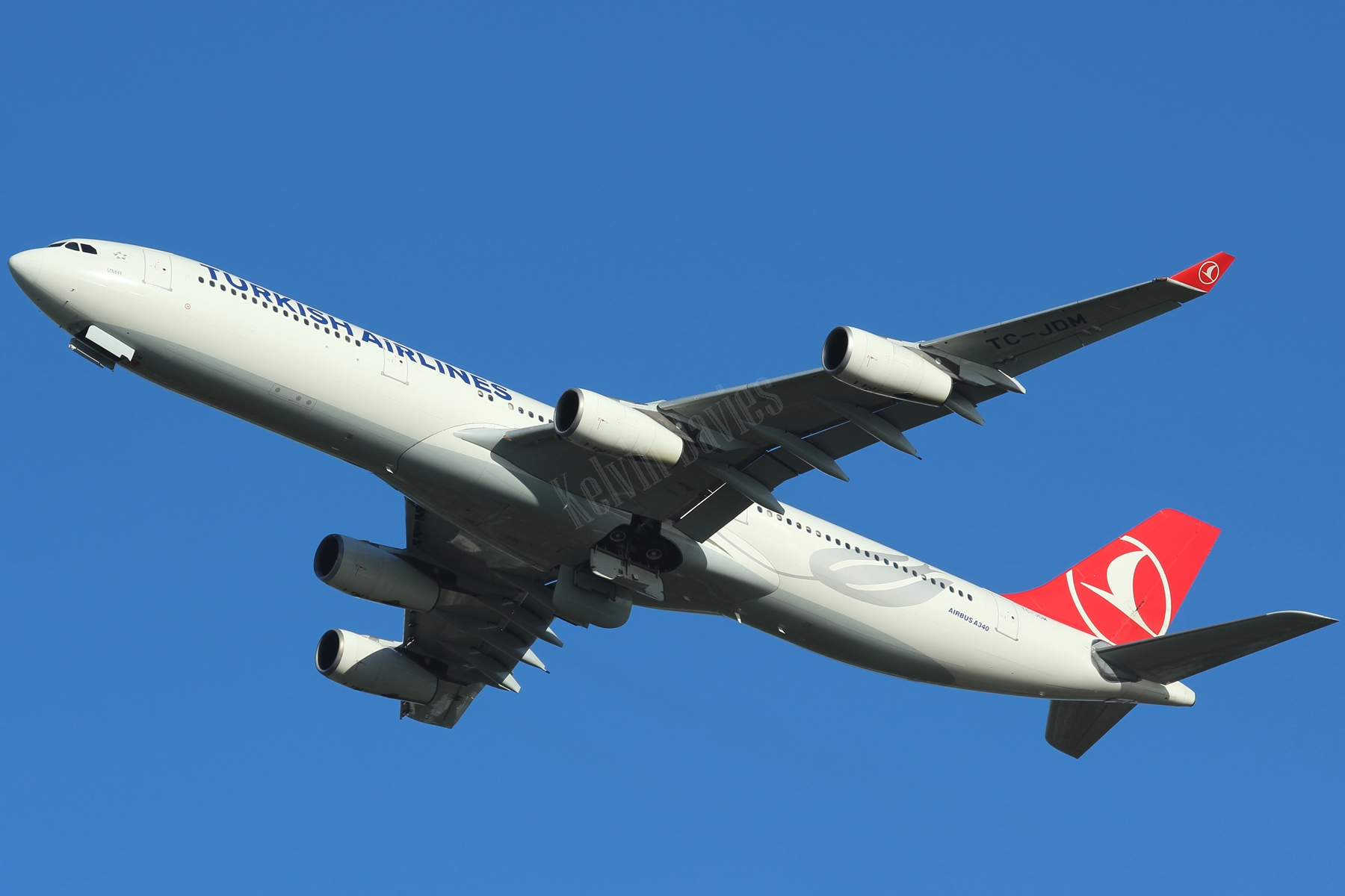 Turkish Airlines A340 TC-JDM