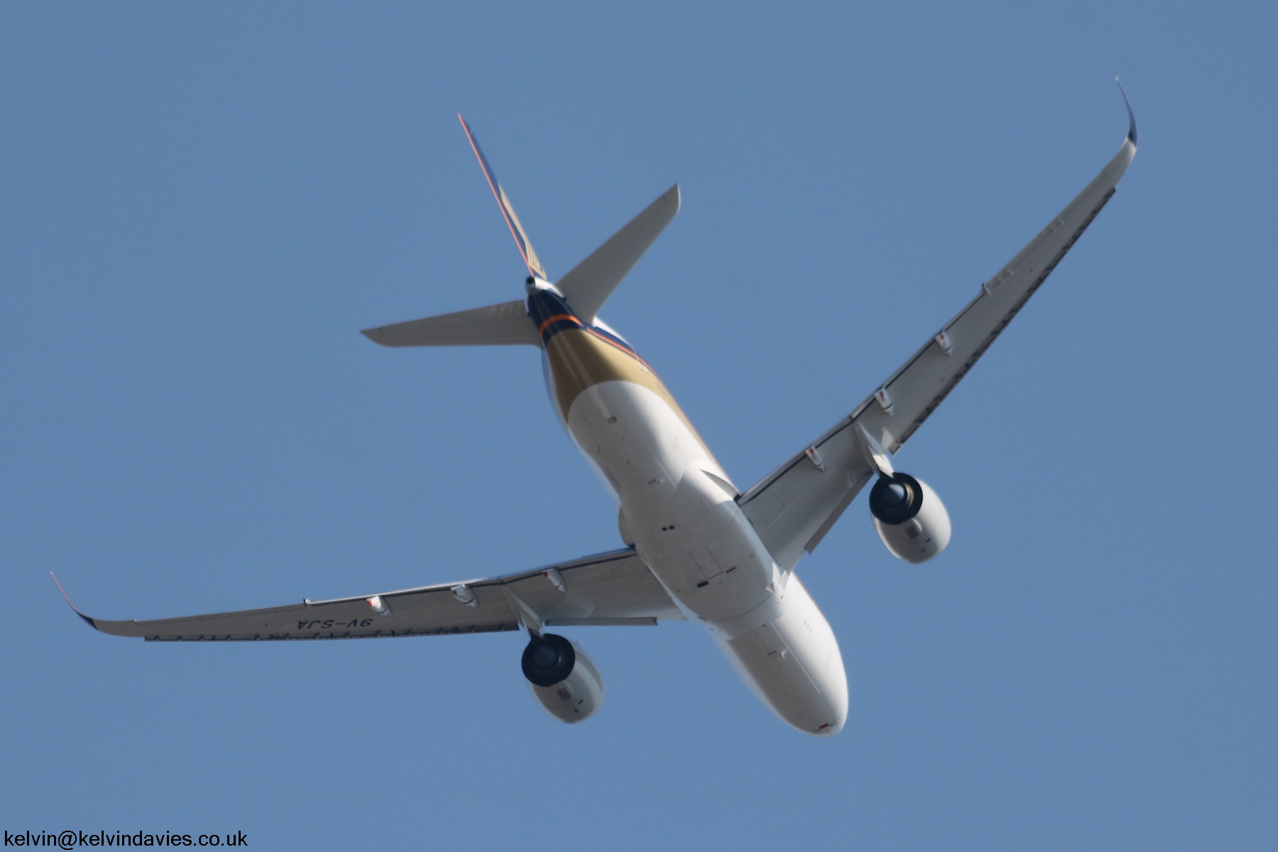 Singapore Airlines A350 9V-SJA
