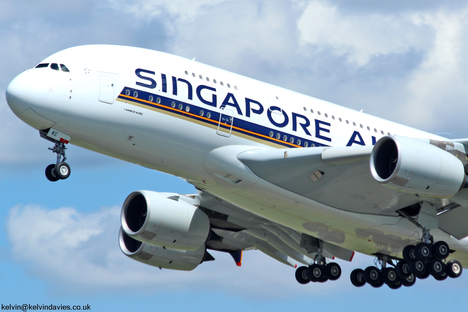 Singapore Airlines A380 9V-SKC