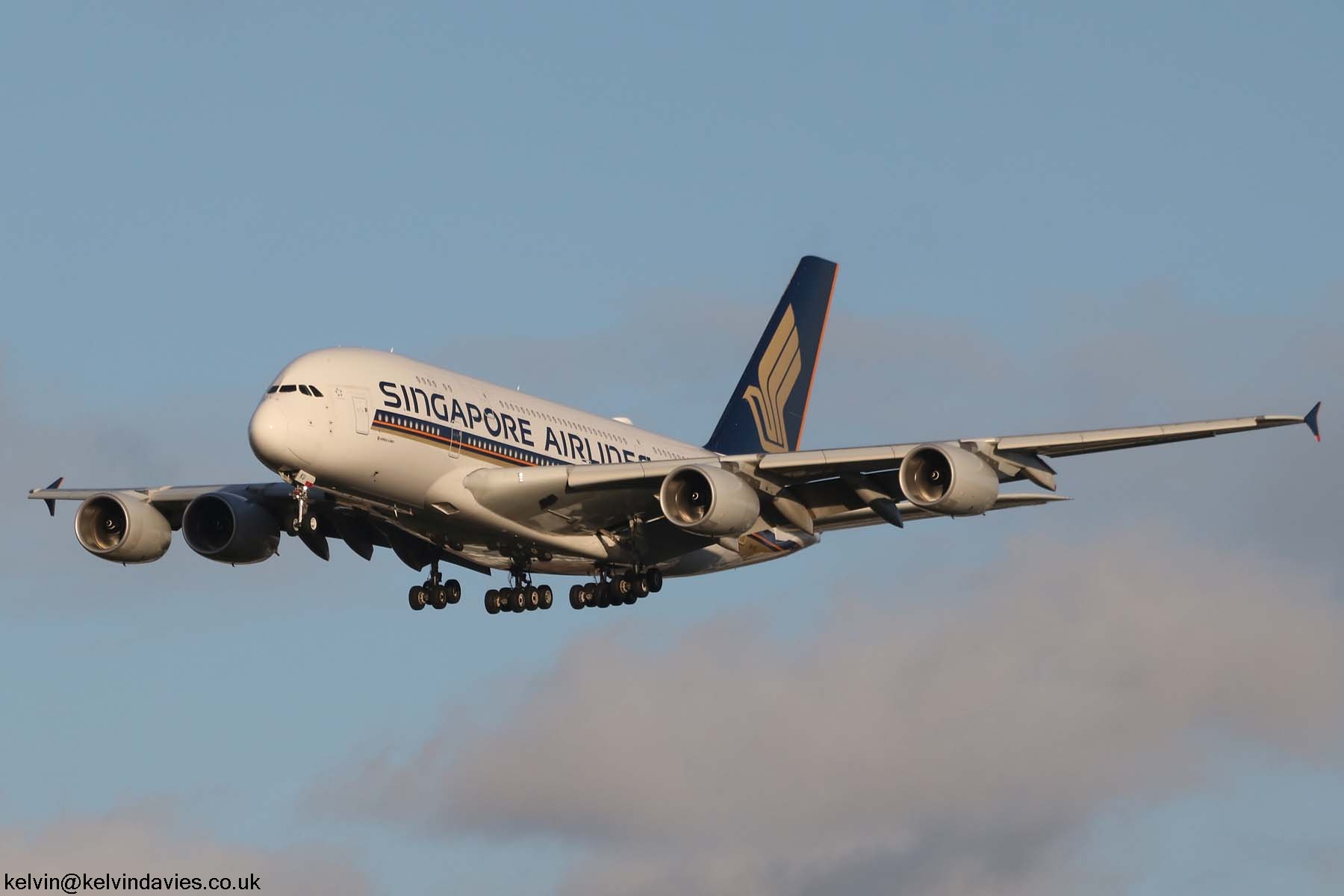 Singapore Airlines A380 9V-SKU