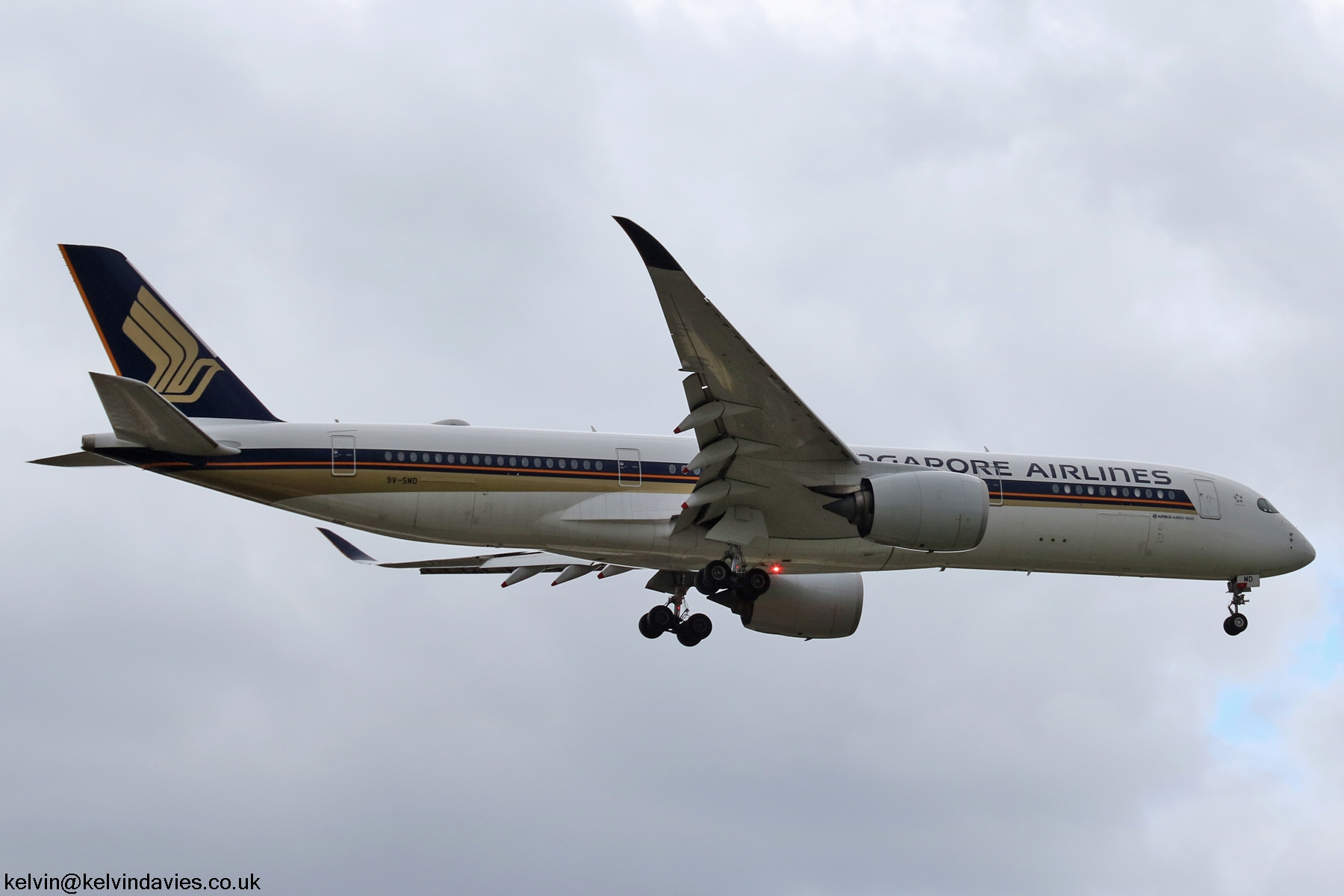 Singapore Airlines A350 9V-SMD