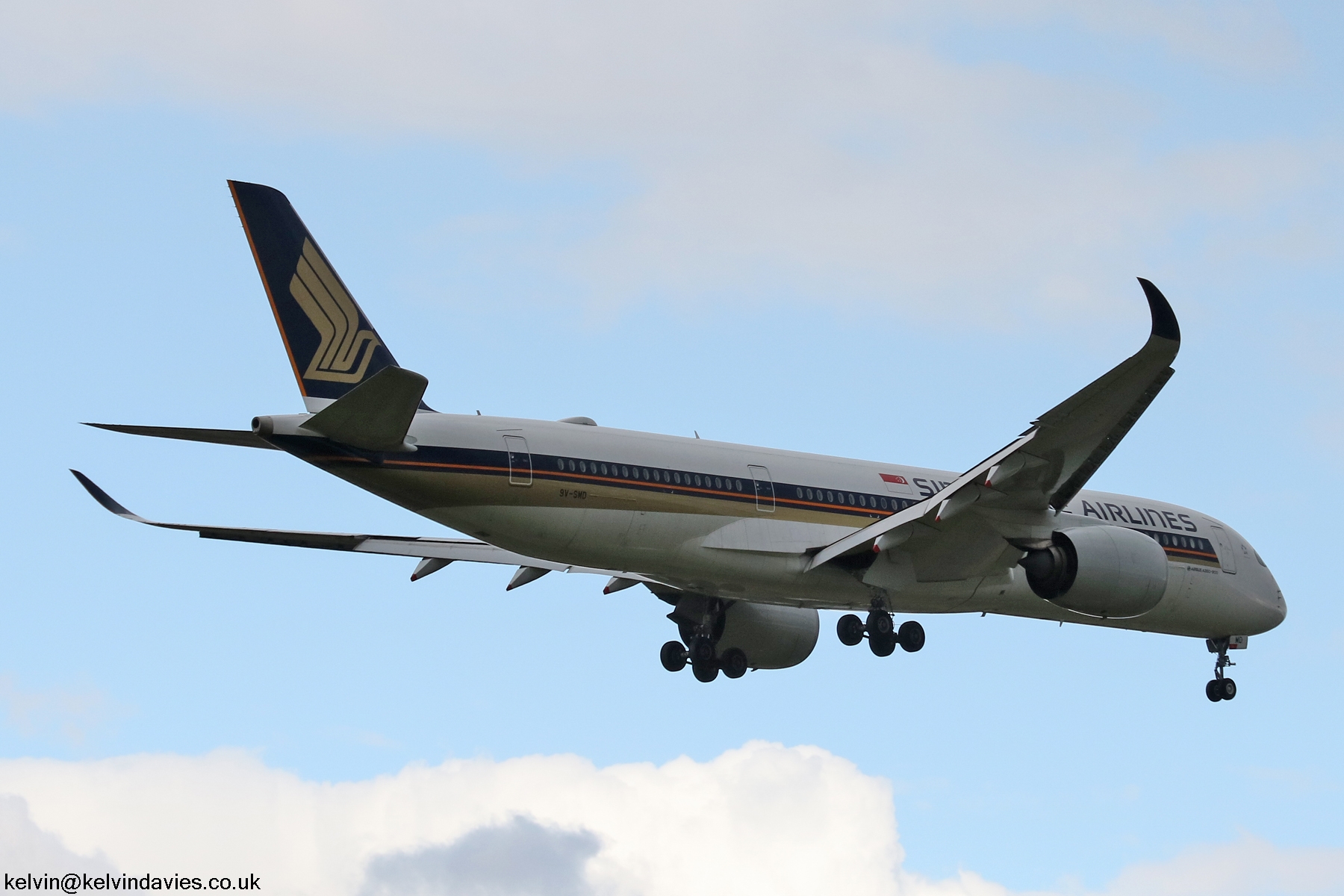 Singapore Airlines A350 9V-SMD