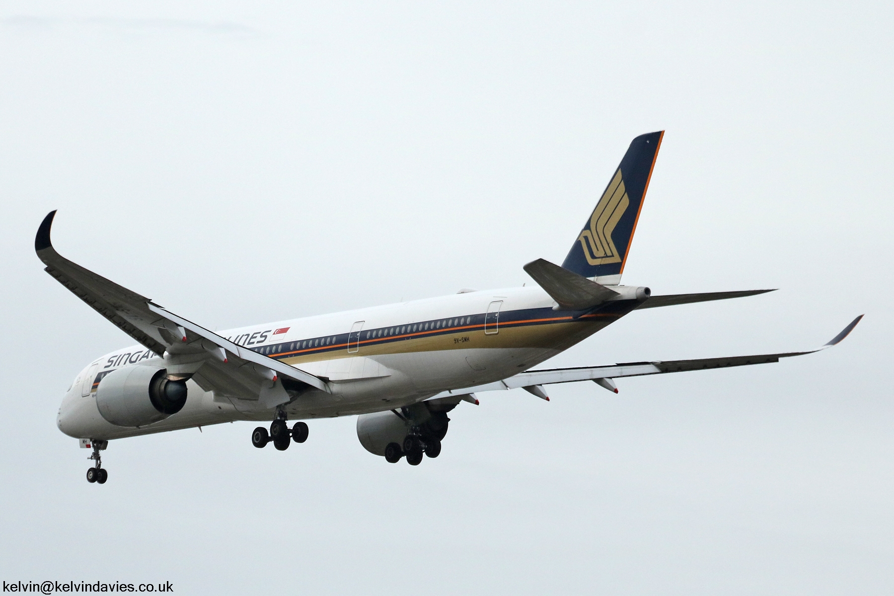 Singapore Airlines A350 9V-SMH