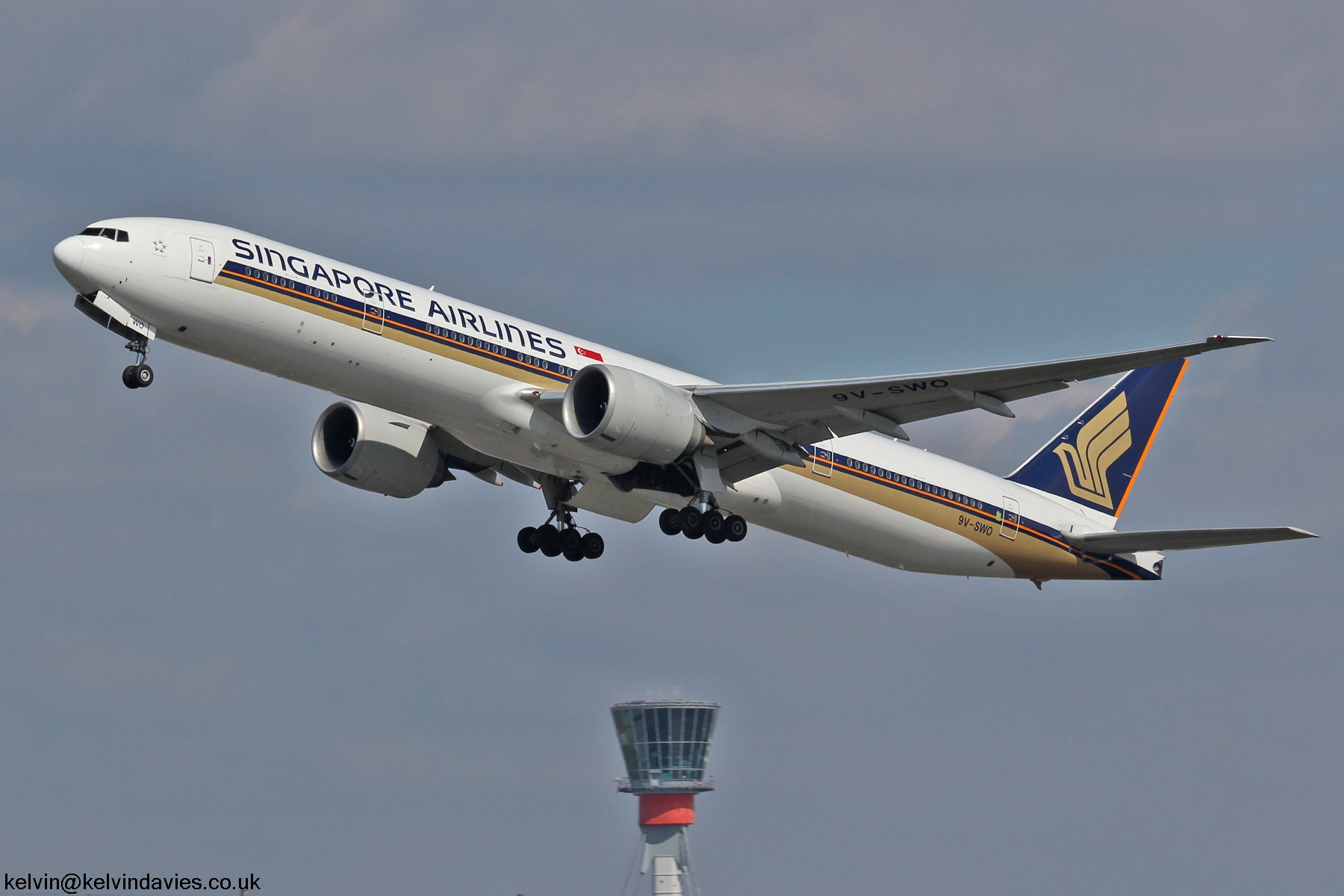 Singapore Airlines 777 9V-SWO