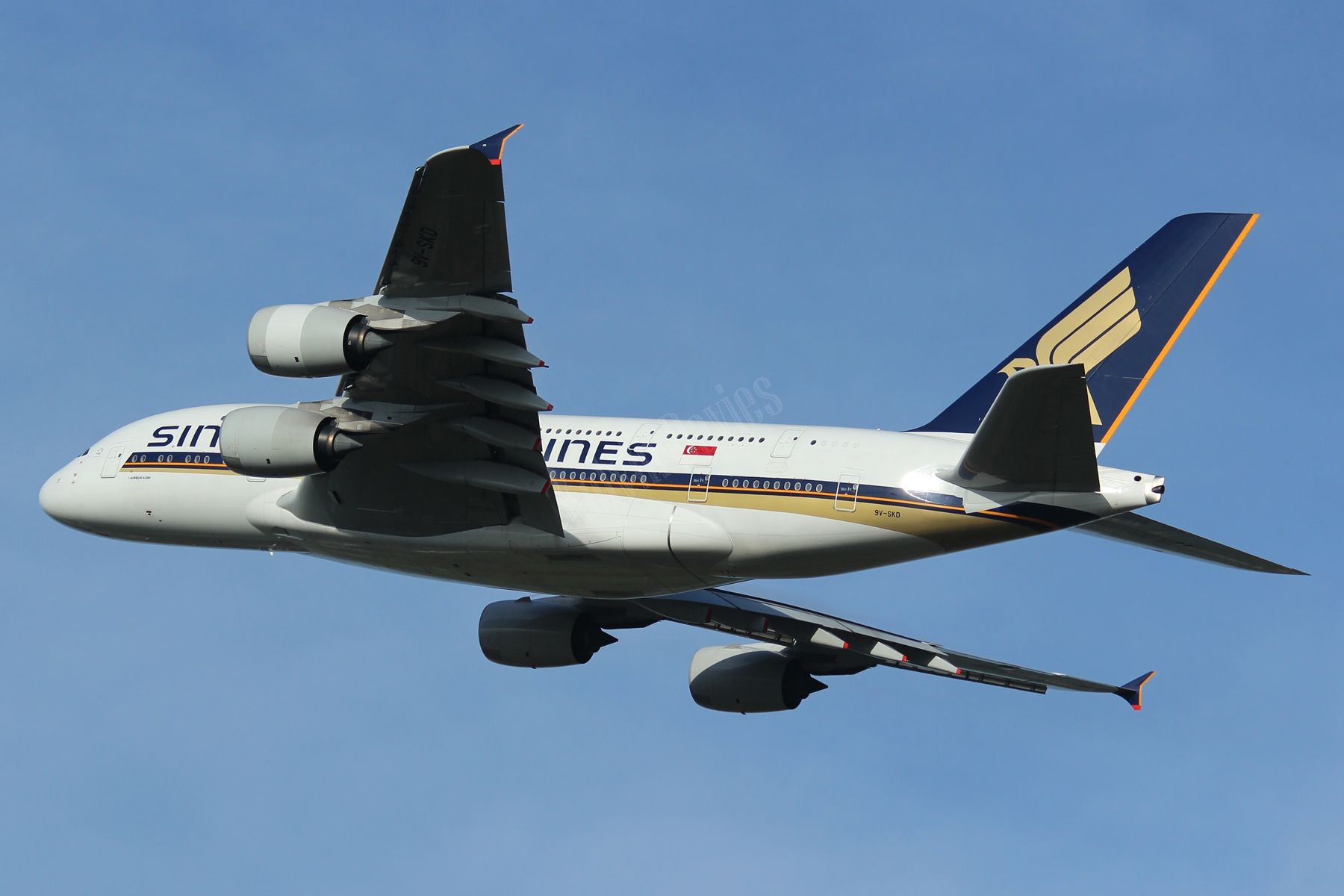 Singapore Airlines A380 9V-SKD