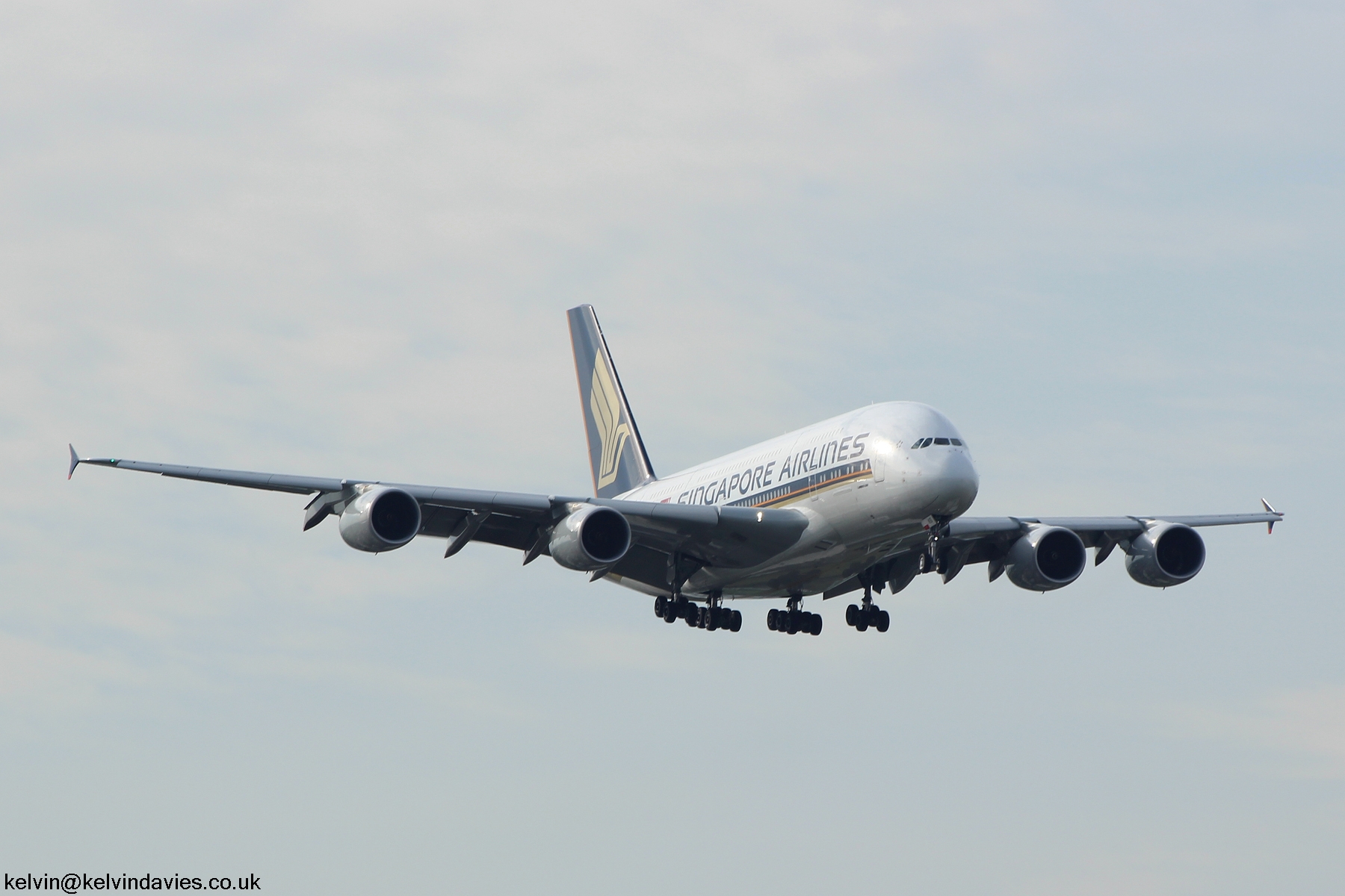 Singapore Airlines A380 9V-SKS