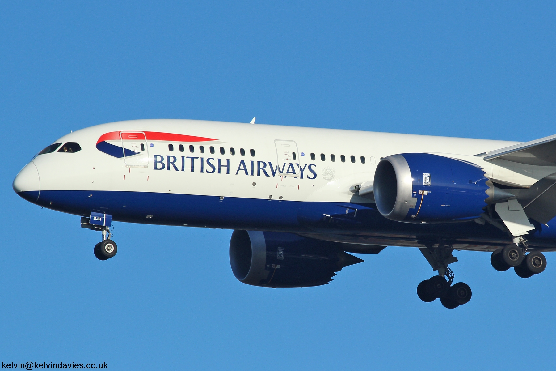 British Airways 787 G-ZBJH