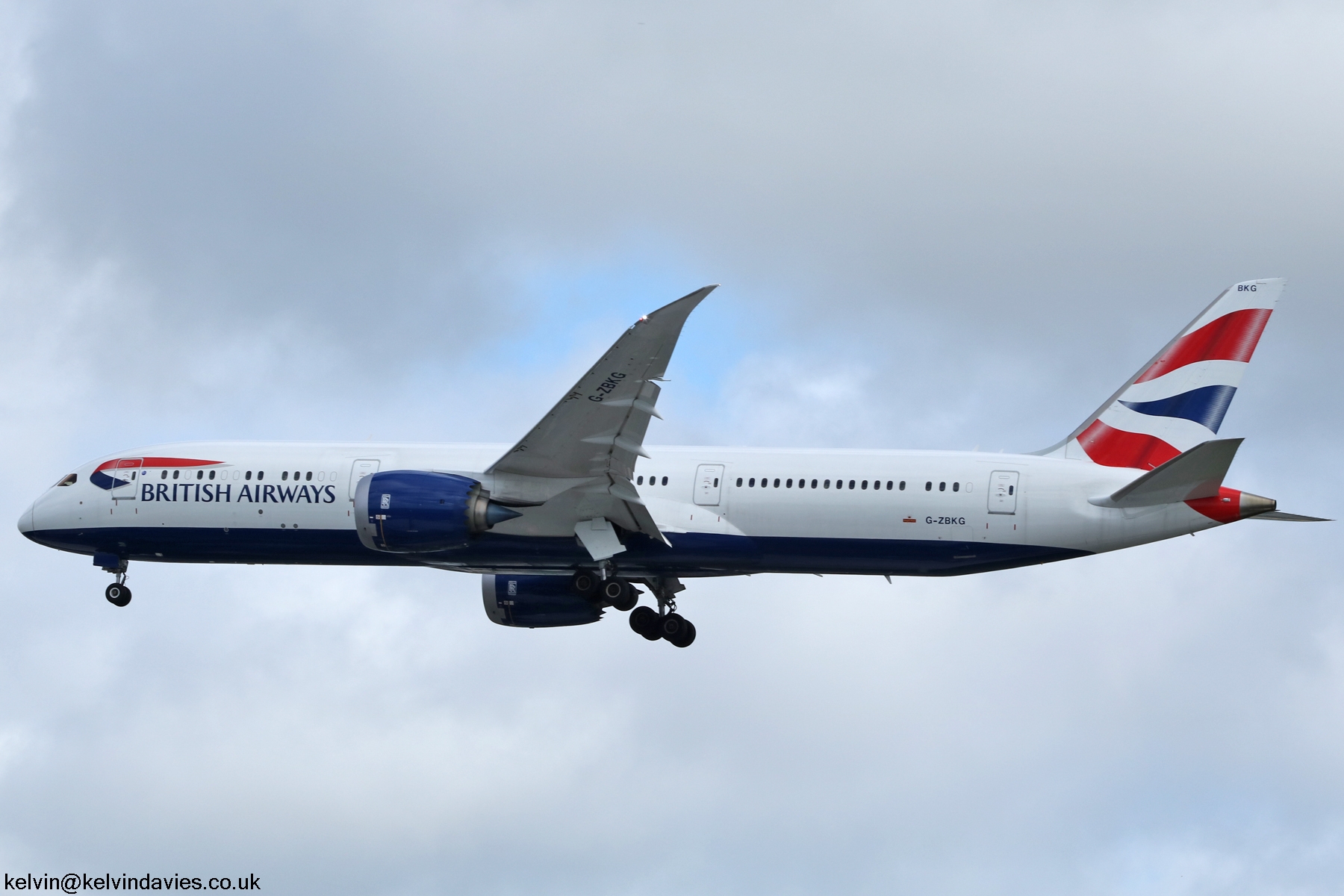 British Airways 787 G-ZBKG